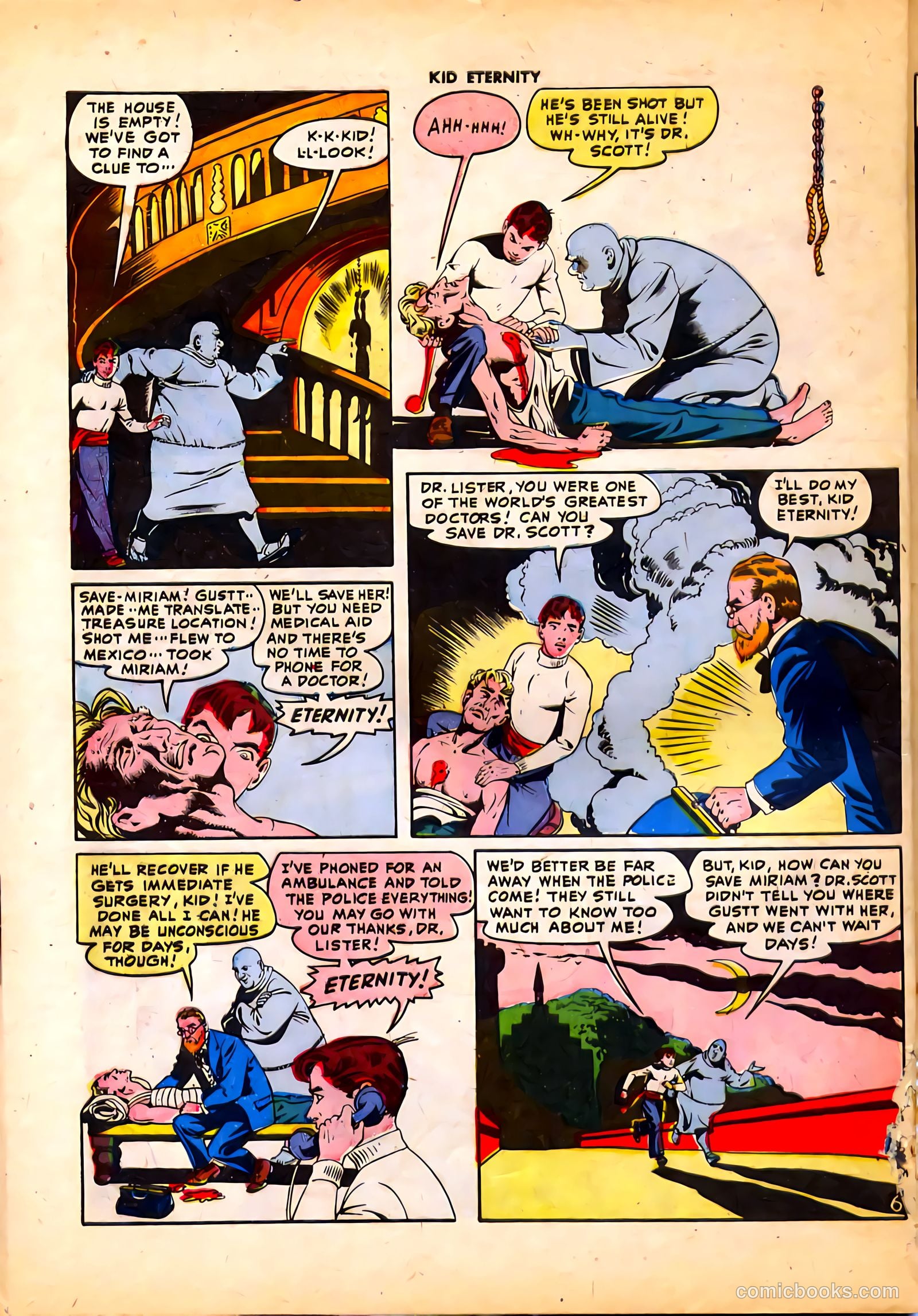 Kid Eternity #6 (1947) — page 42 of 52