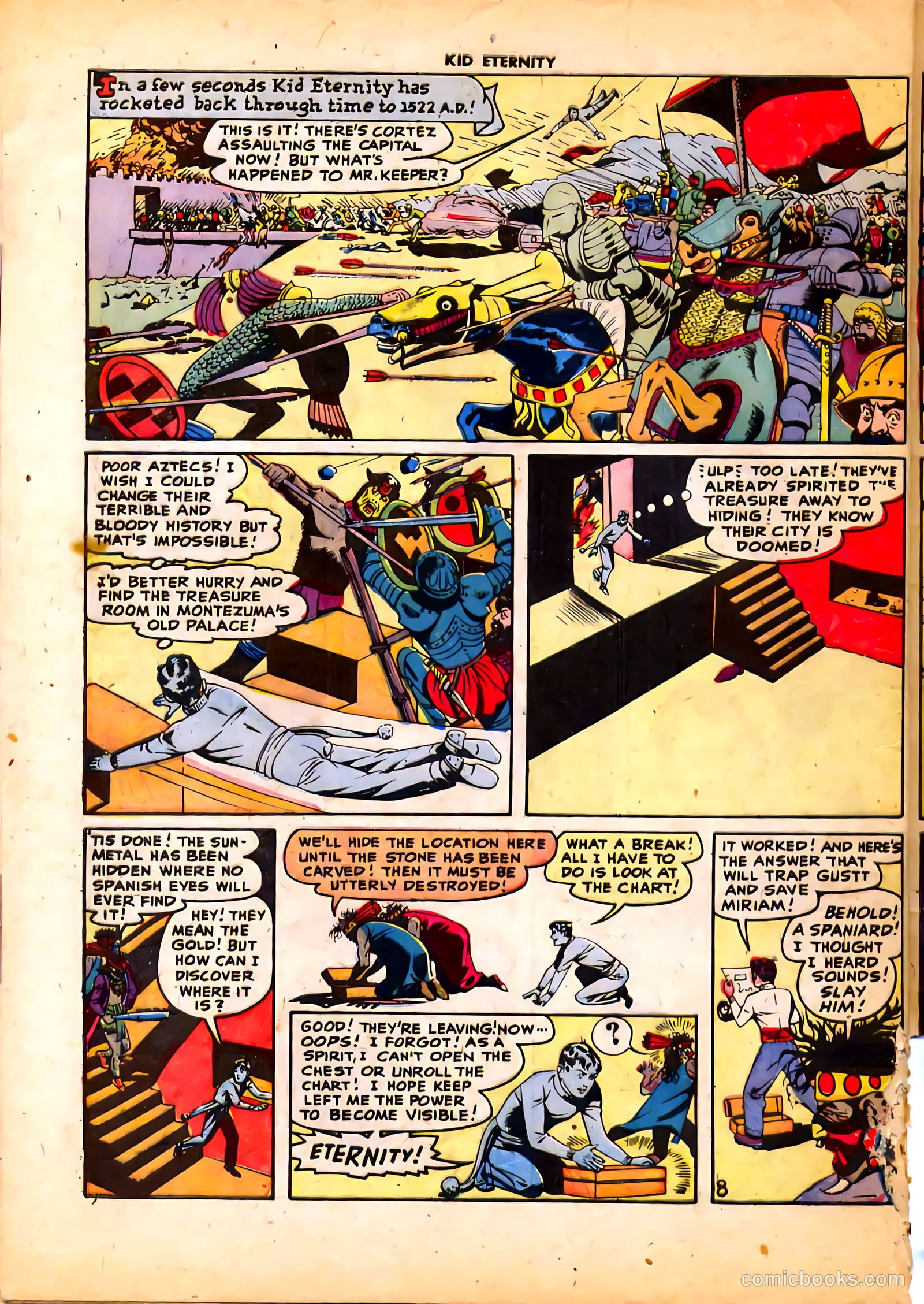 Kid Eternity #6 (1947) — page 44 of 52