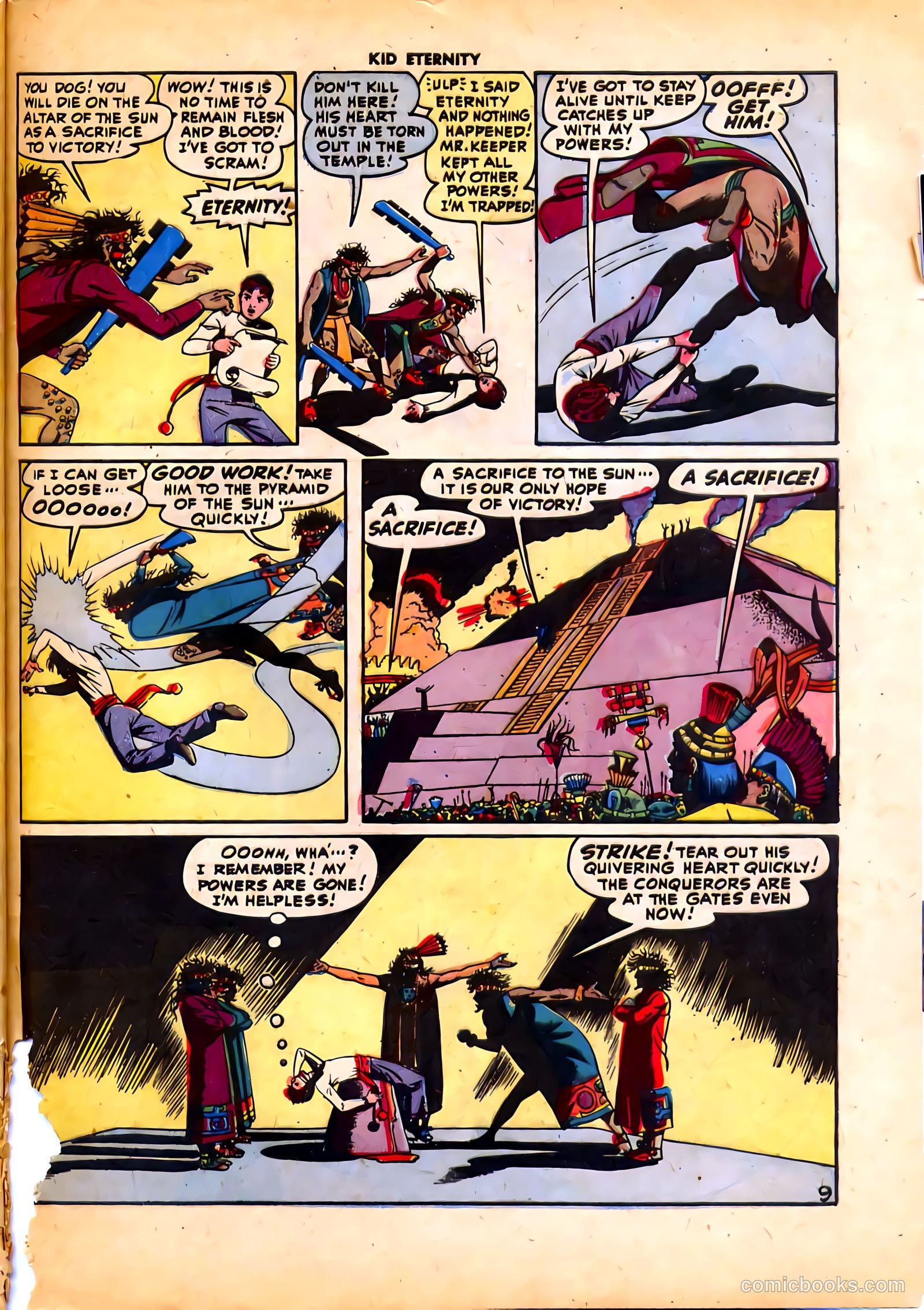 Kid Eternity #6 (1947) — page 45 of 52