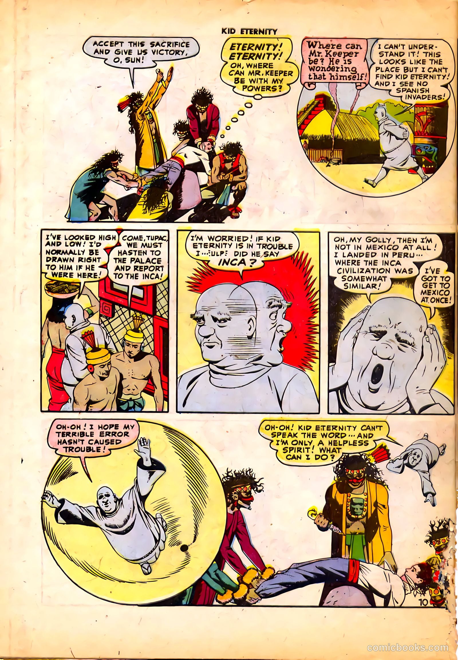 Kid Eternity #6 (1947) — page 46 of 52