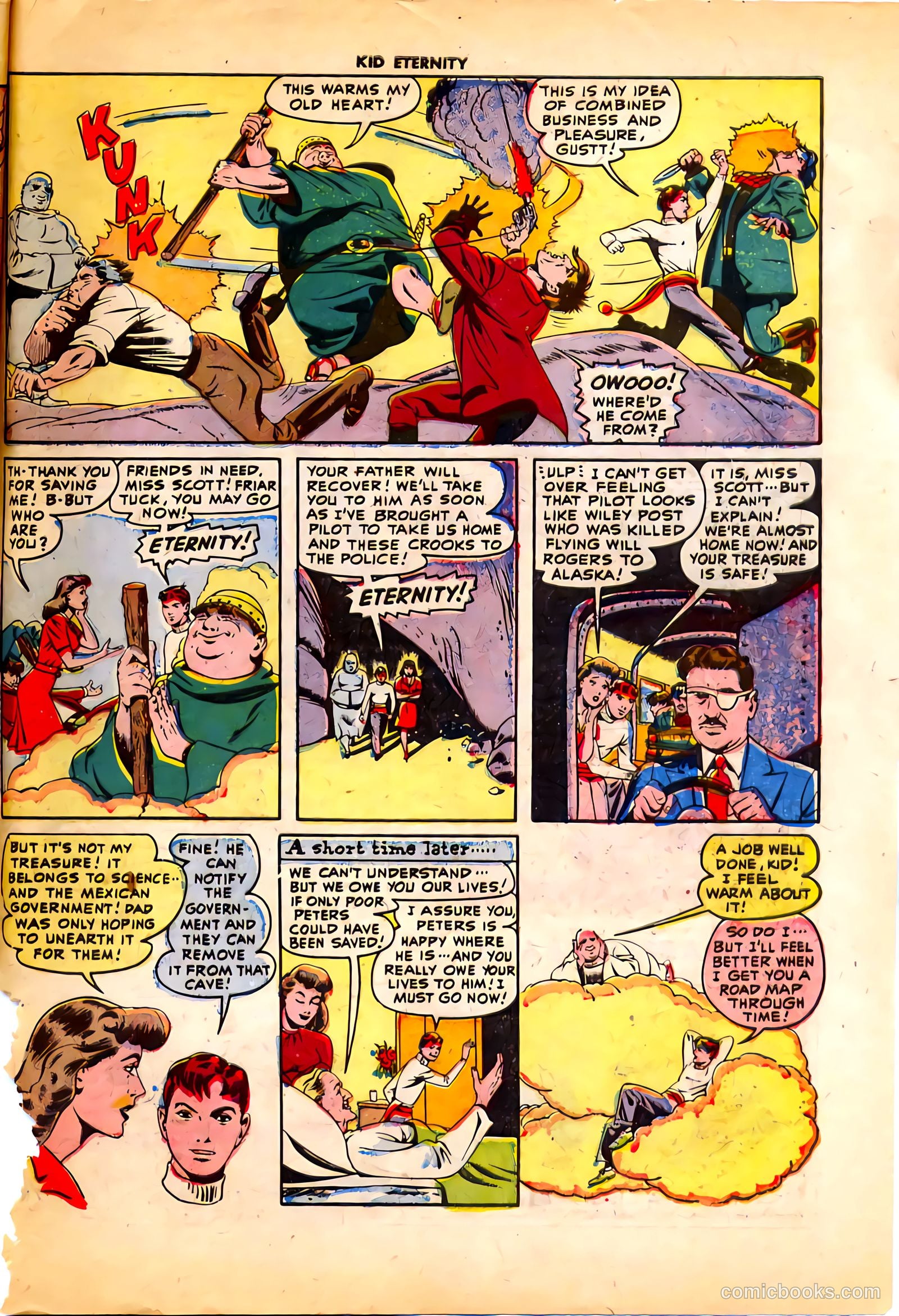Kid Eternity #6 (1947) — page 49 of 52