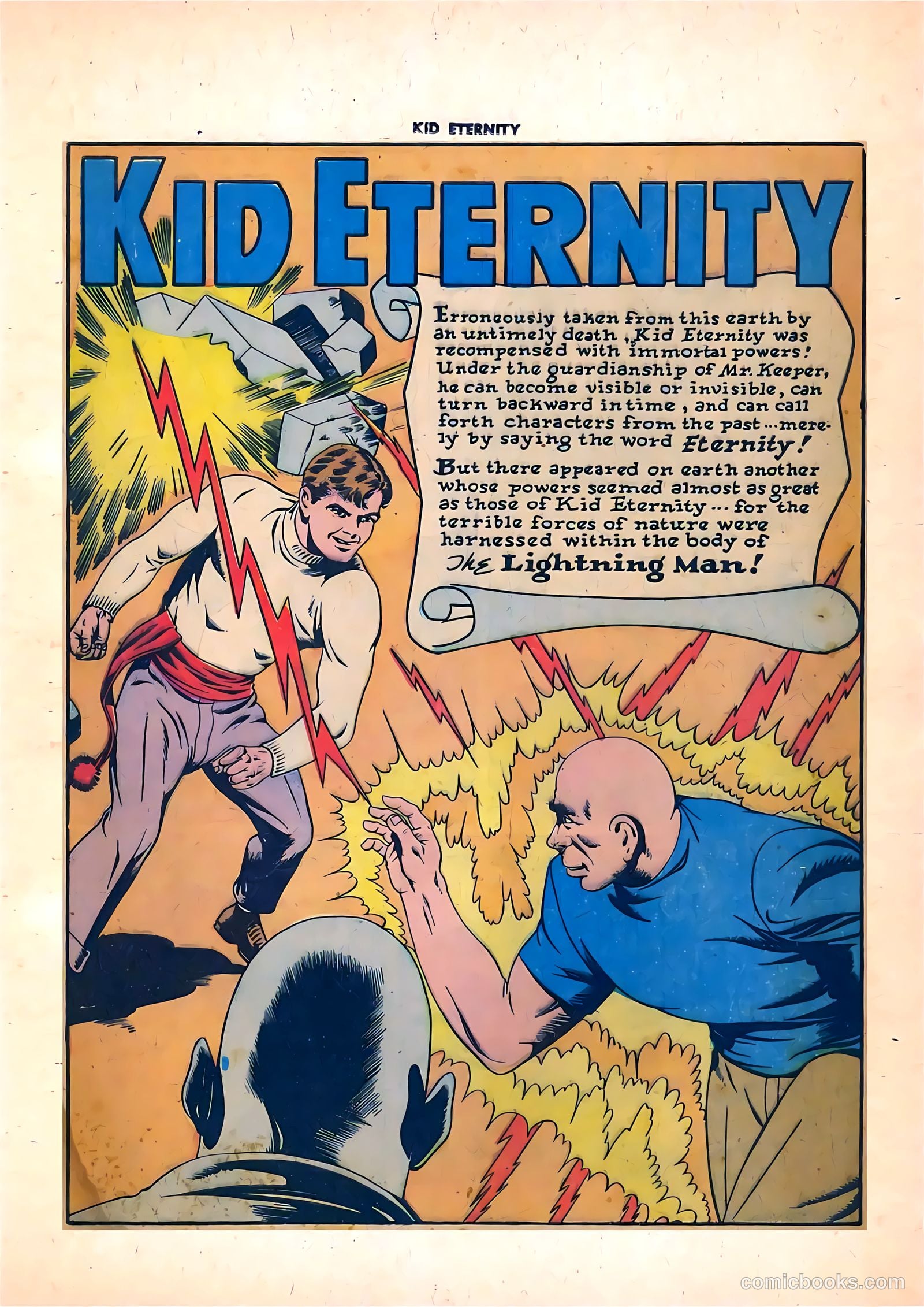 Kid Eternity #7 (1947) — page 3 of 52