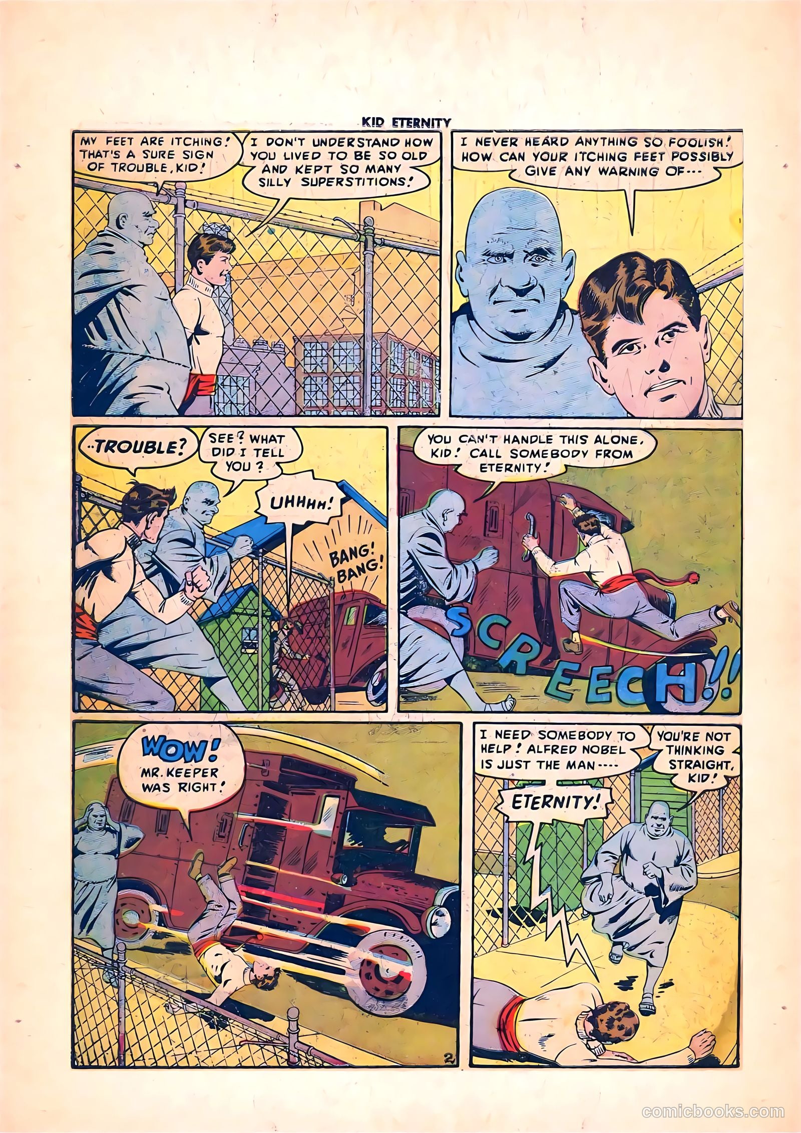 Kid Eternity #7 (1947) — page 4 of 52