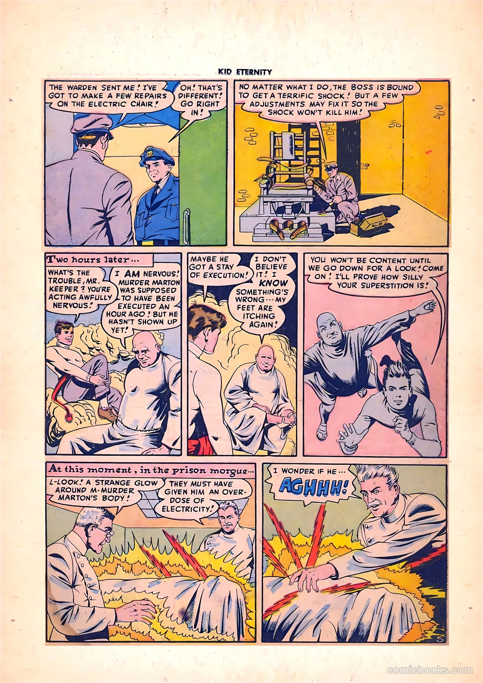 Kid Eternity #7 (1947) — page 7 of 52