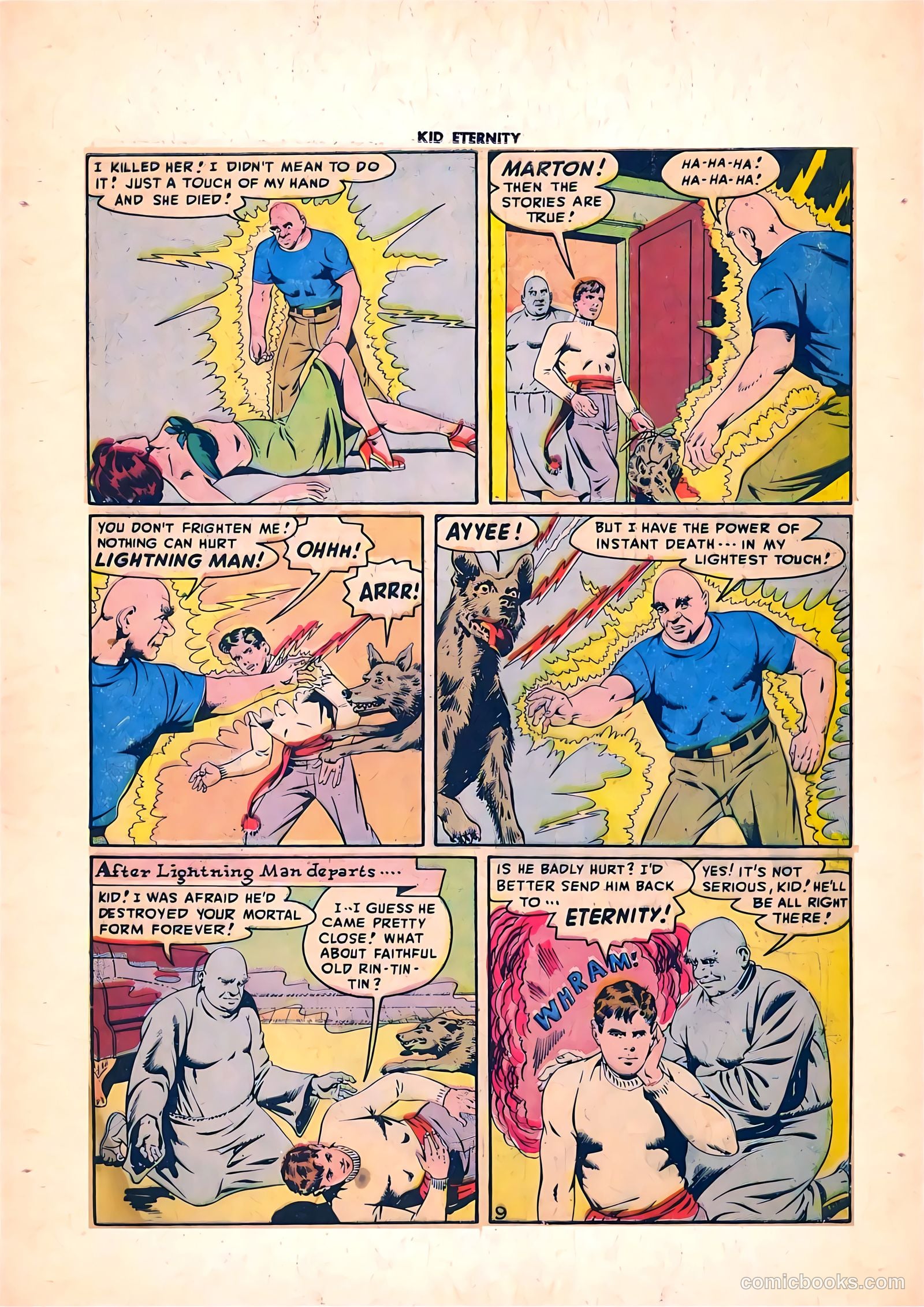 Kid Eternity #7 (1947) — page 11 of 52