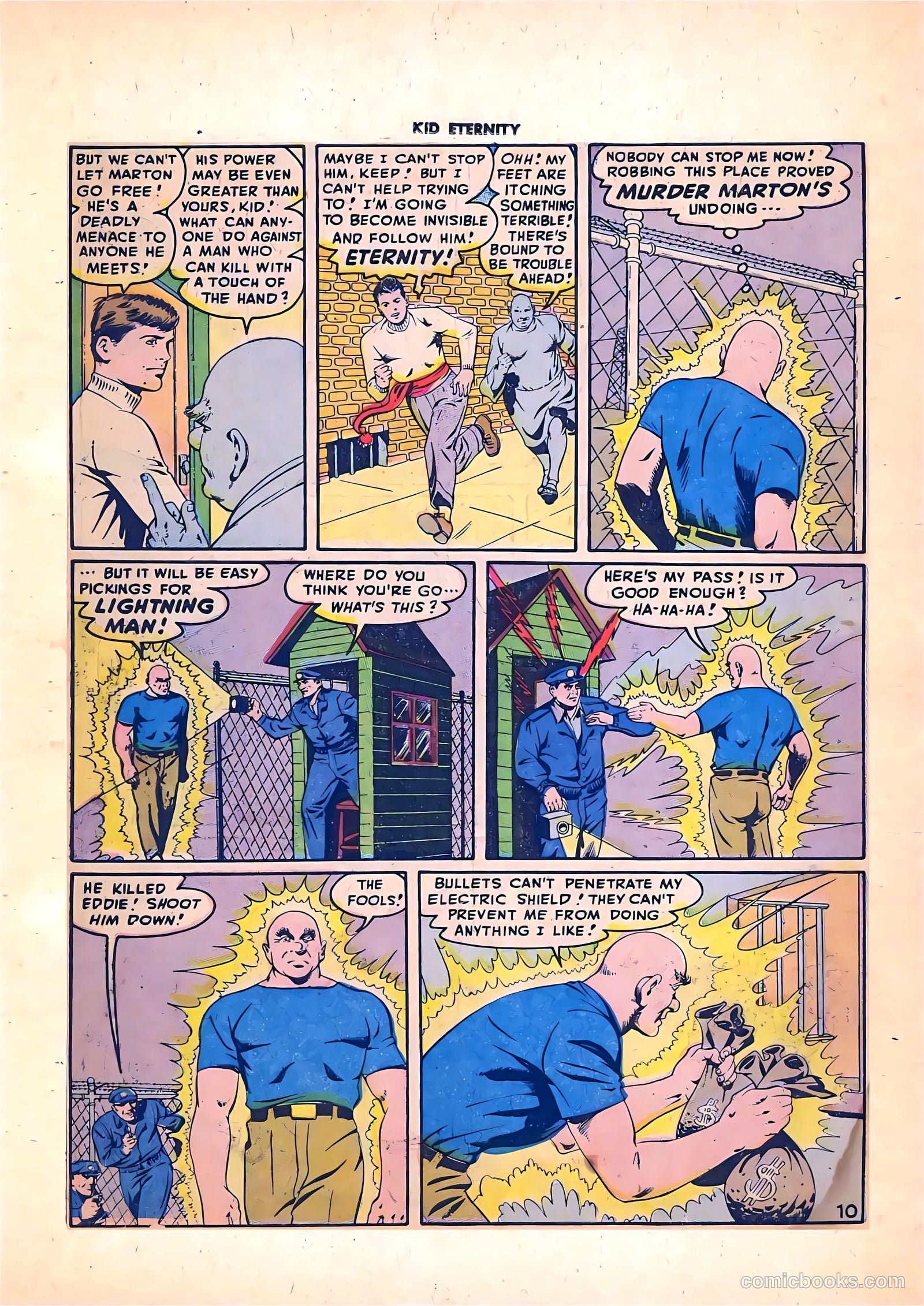 Kid Eternity #7 (1947) — page 12 of 52