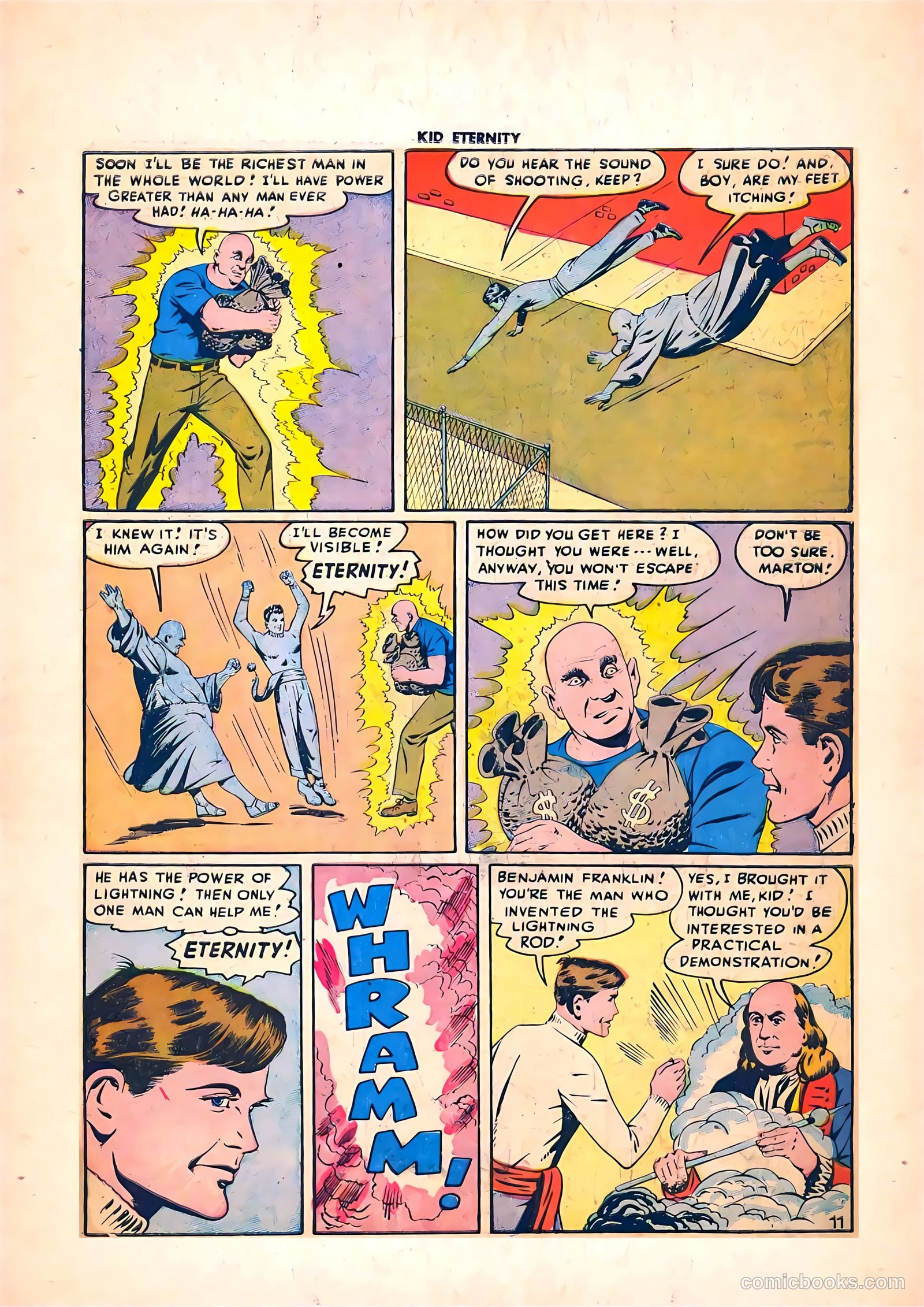 Kid Eternity #7 (1947) — page 13 of 52