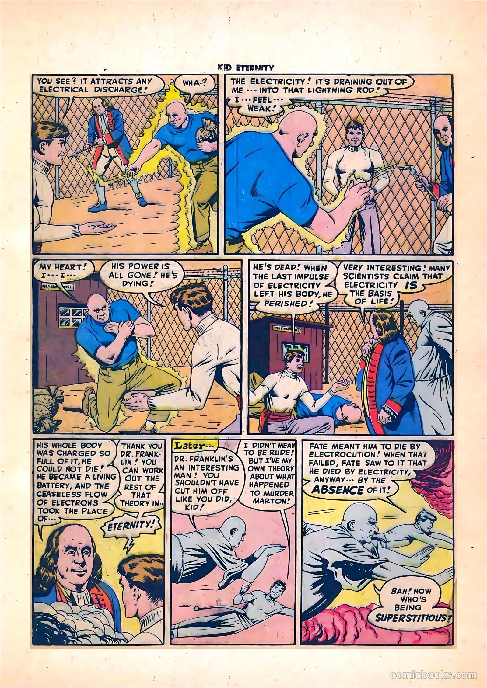 Kid Eternity #7 (1947) — page 14 of 52