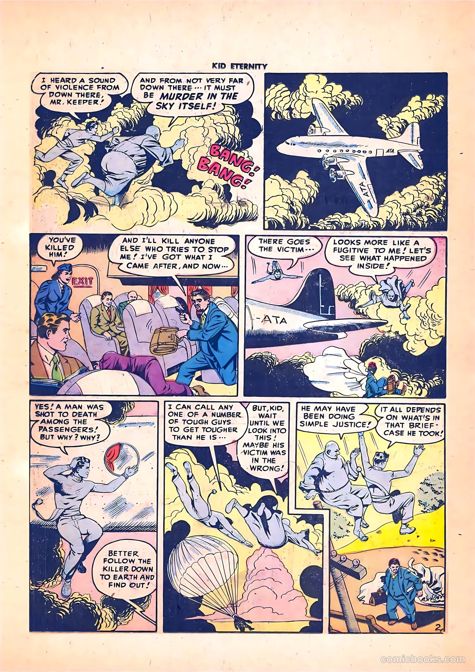 Kid Eternity #7 (1947) — page 16 of 52