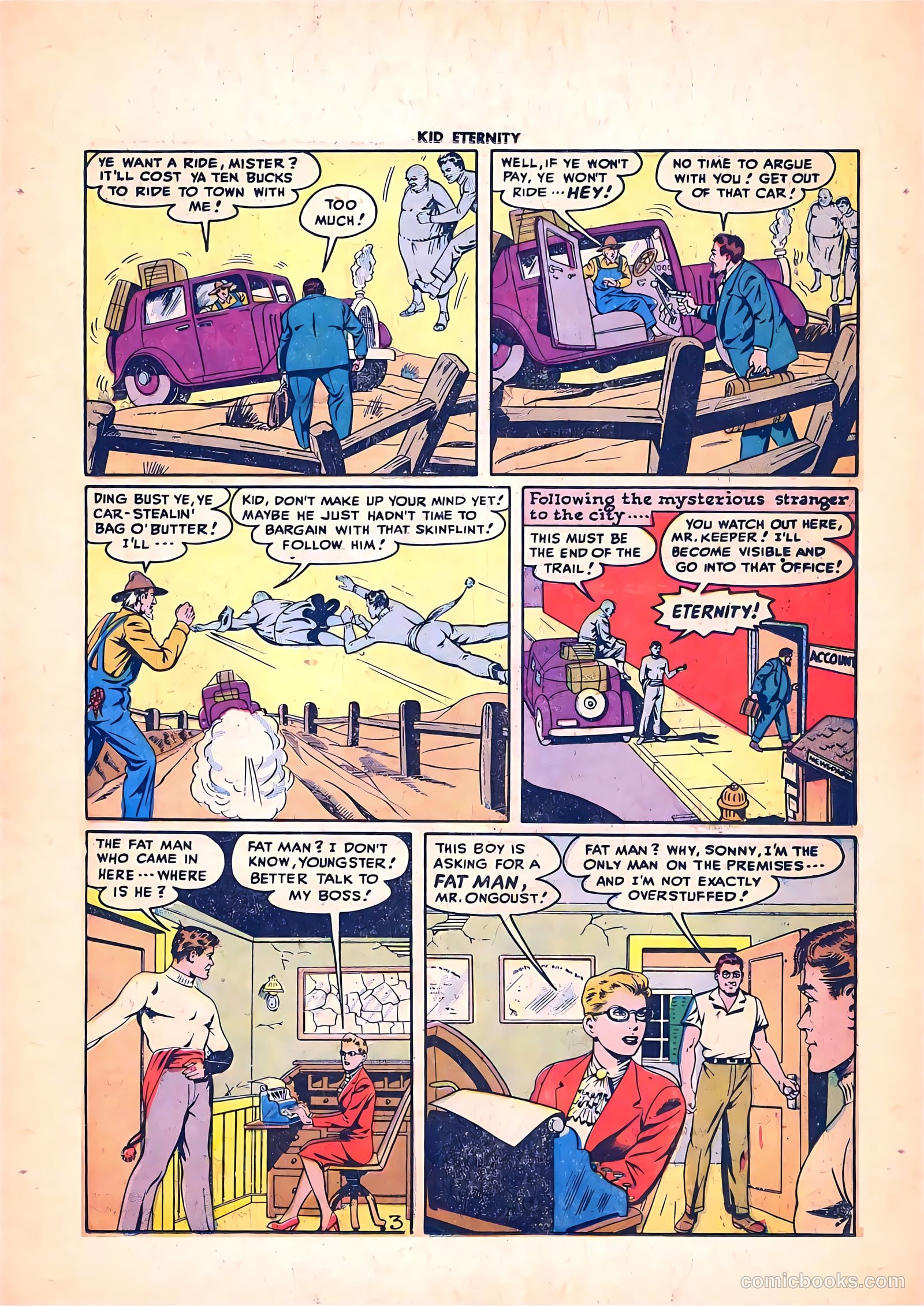 Kid Eternity #7 (1947) — page 17 of 52