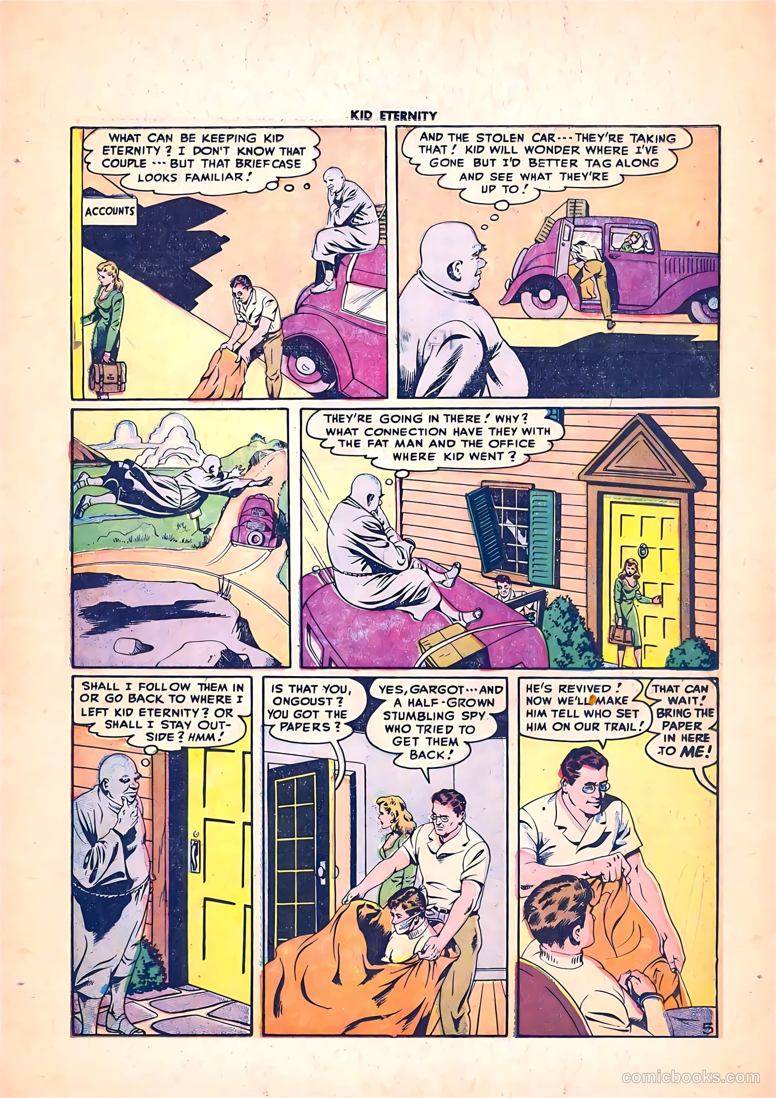 Kid Eternity #7 (1947) — page 19 of 52