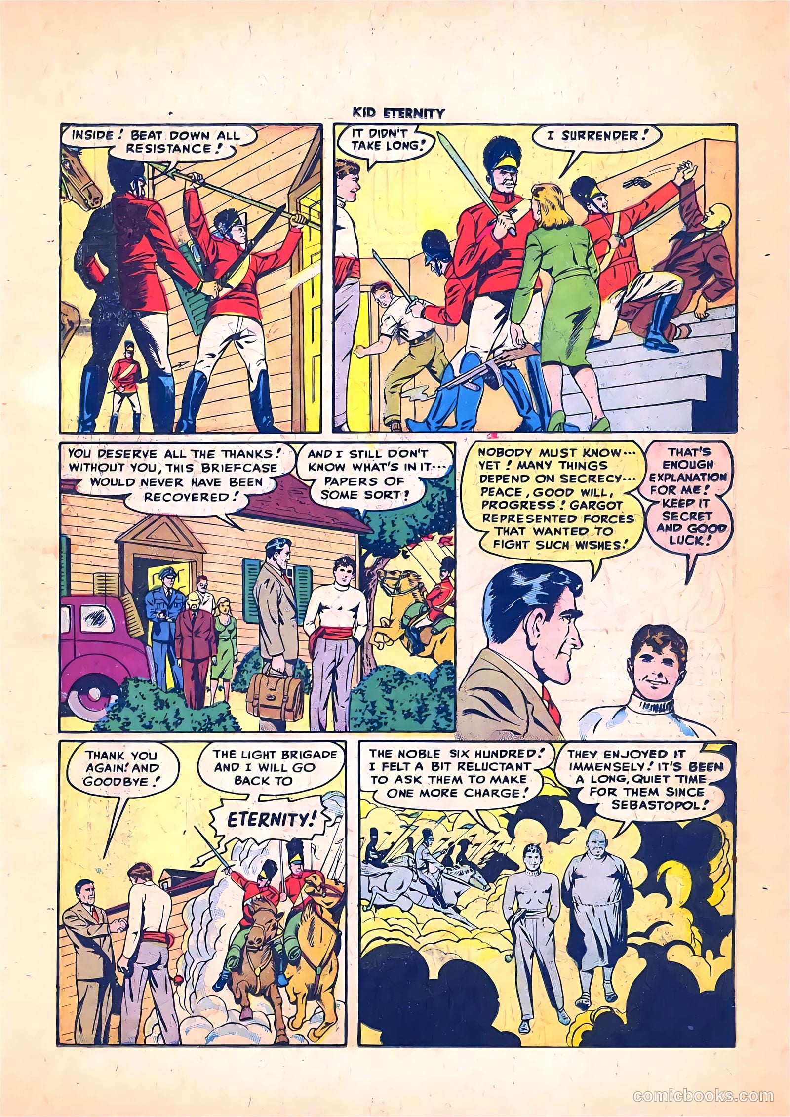 Kid Eternity #7 (1947) — page 25 of 52