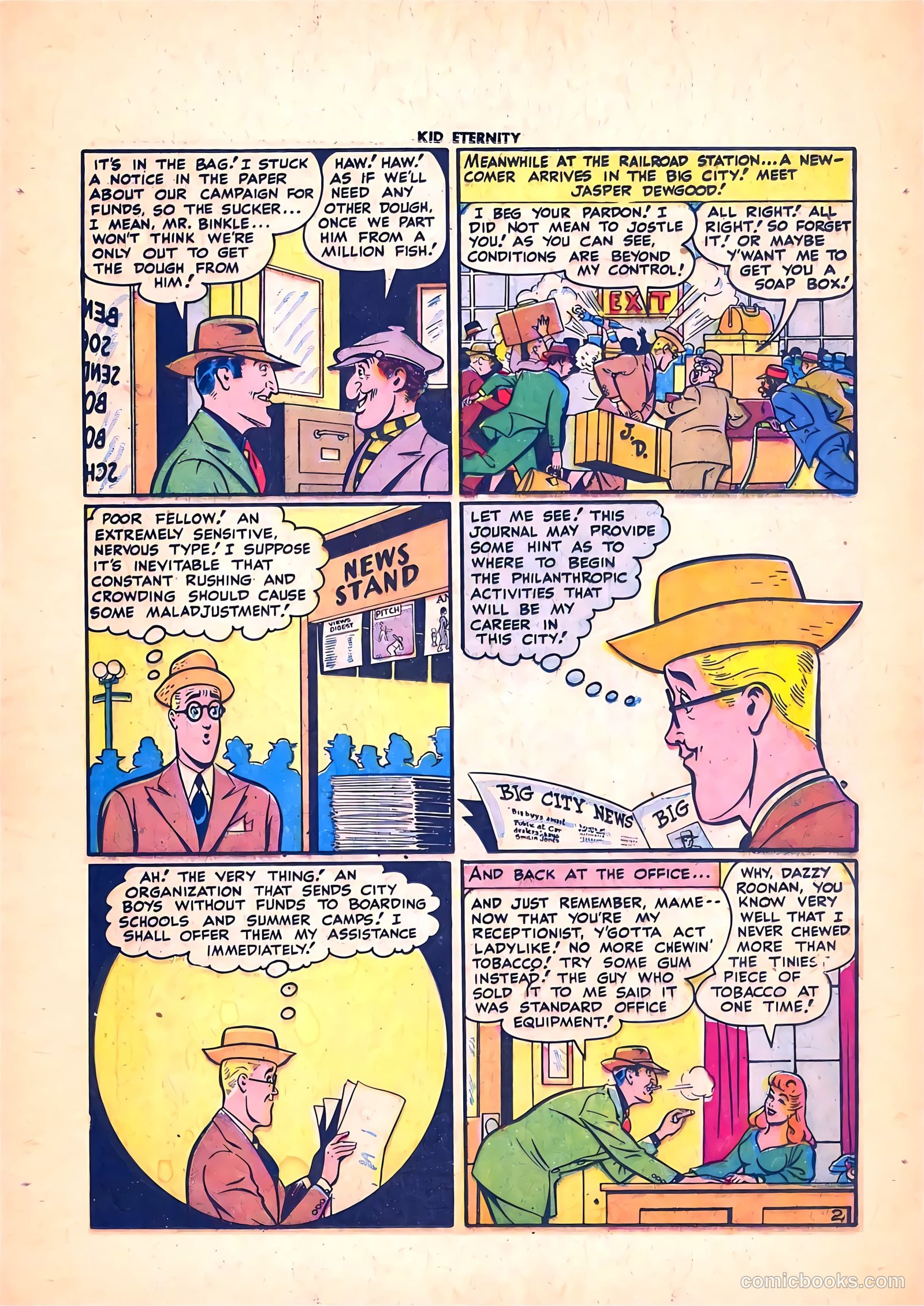Kid Eternity #7 (1947) — page 27 of 52