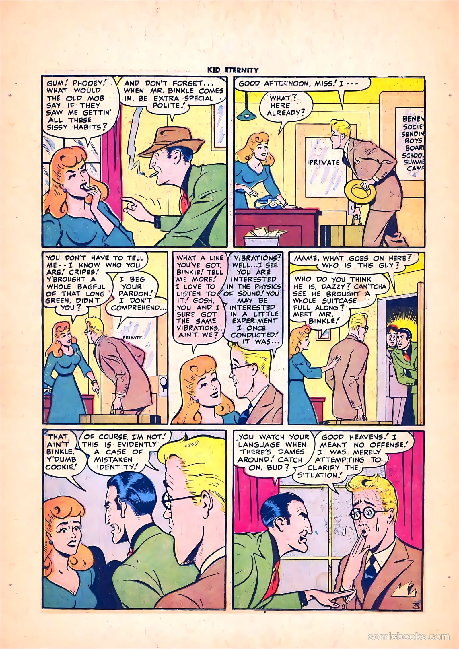 Kid Eternity #7 (1947) — page 28 of 52