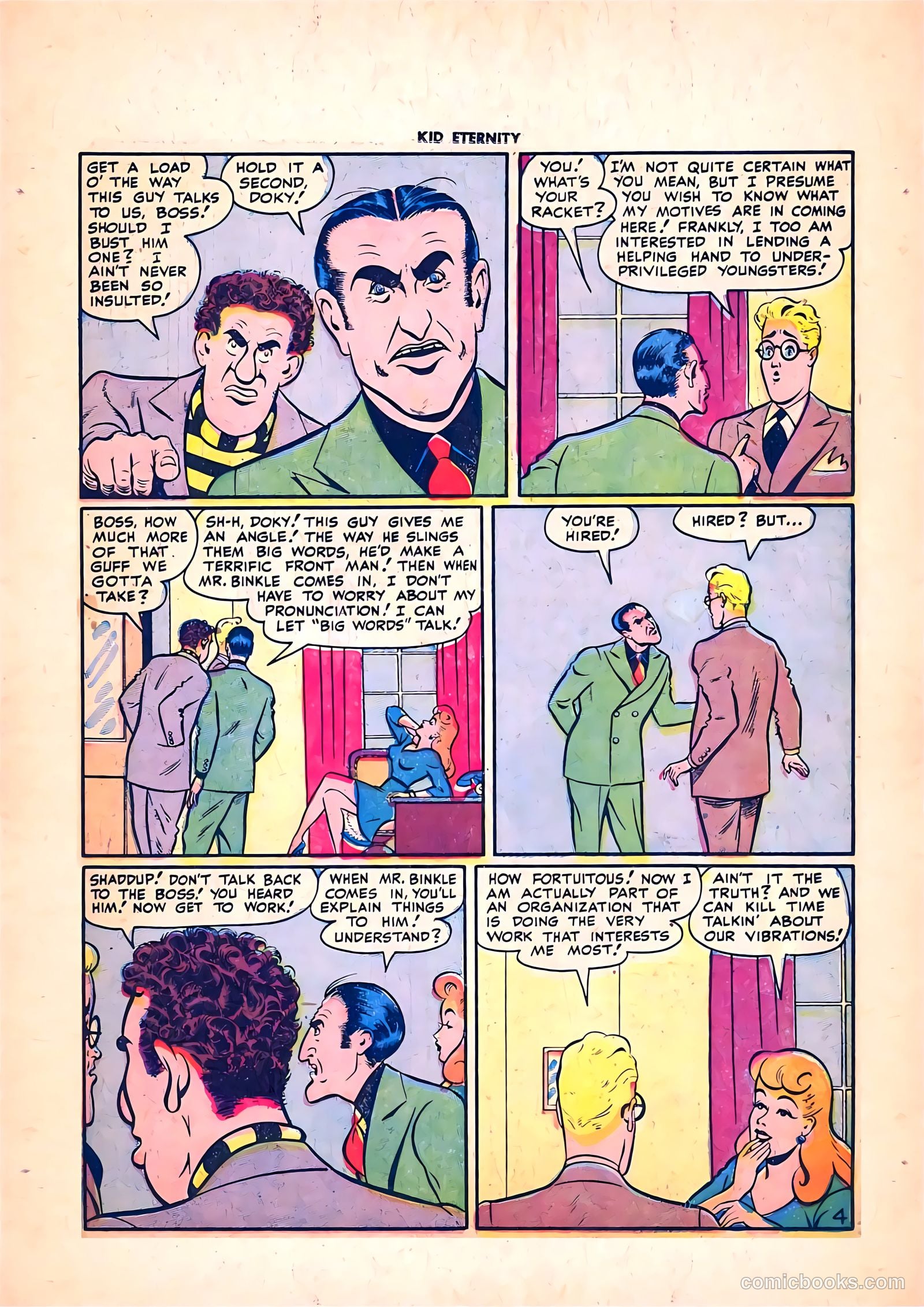 Kid Eternity #7 (1947) — page 29 of 52
