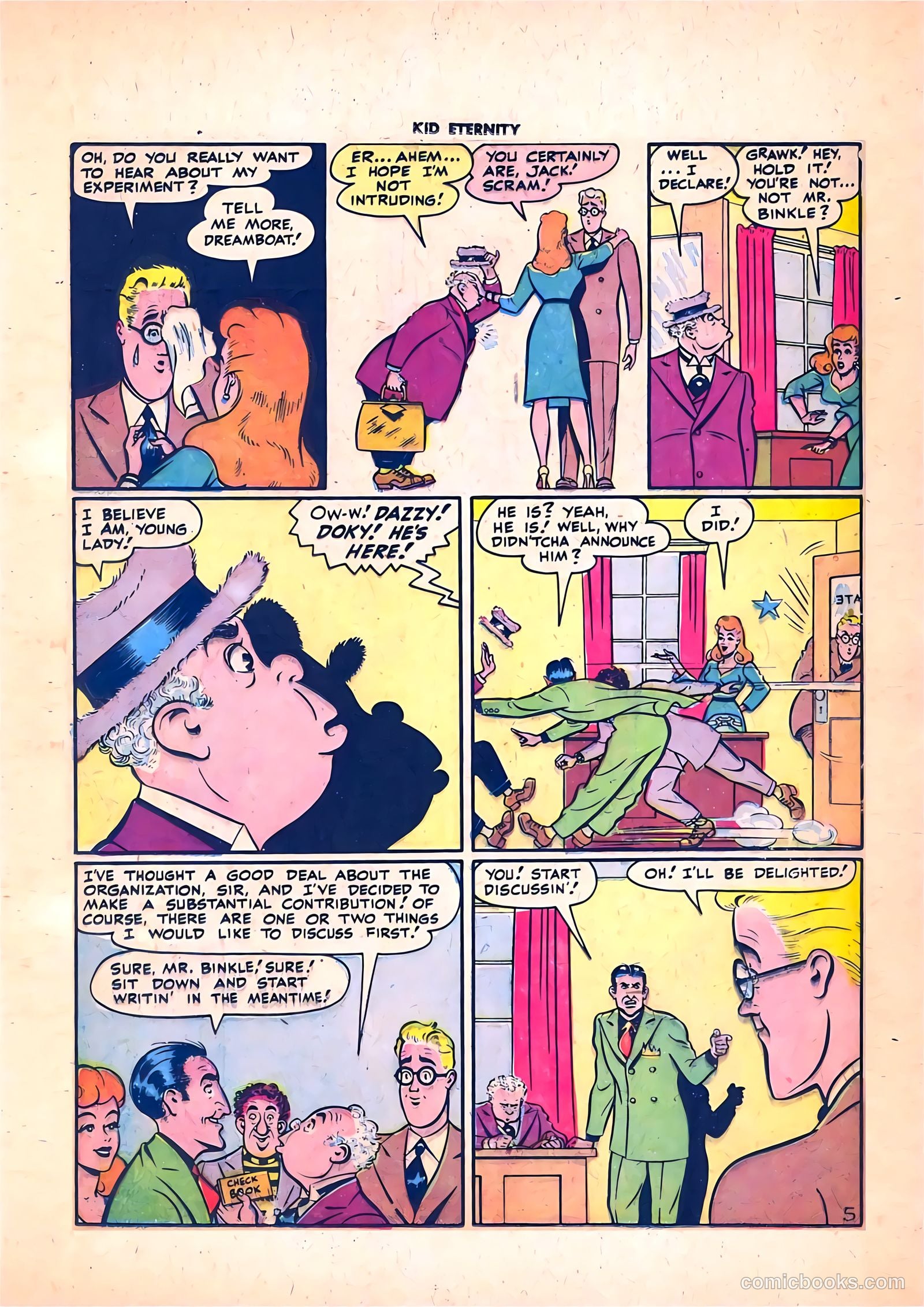 Kid Eternity #7 (1947) — page 30 of 52