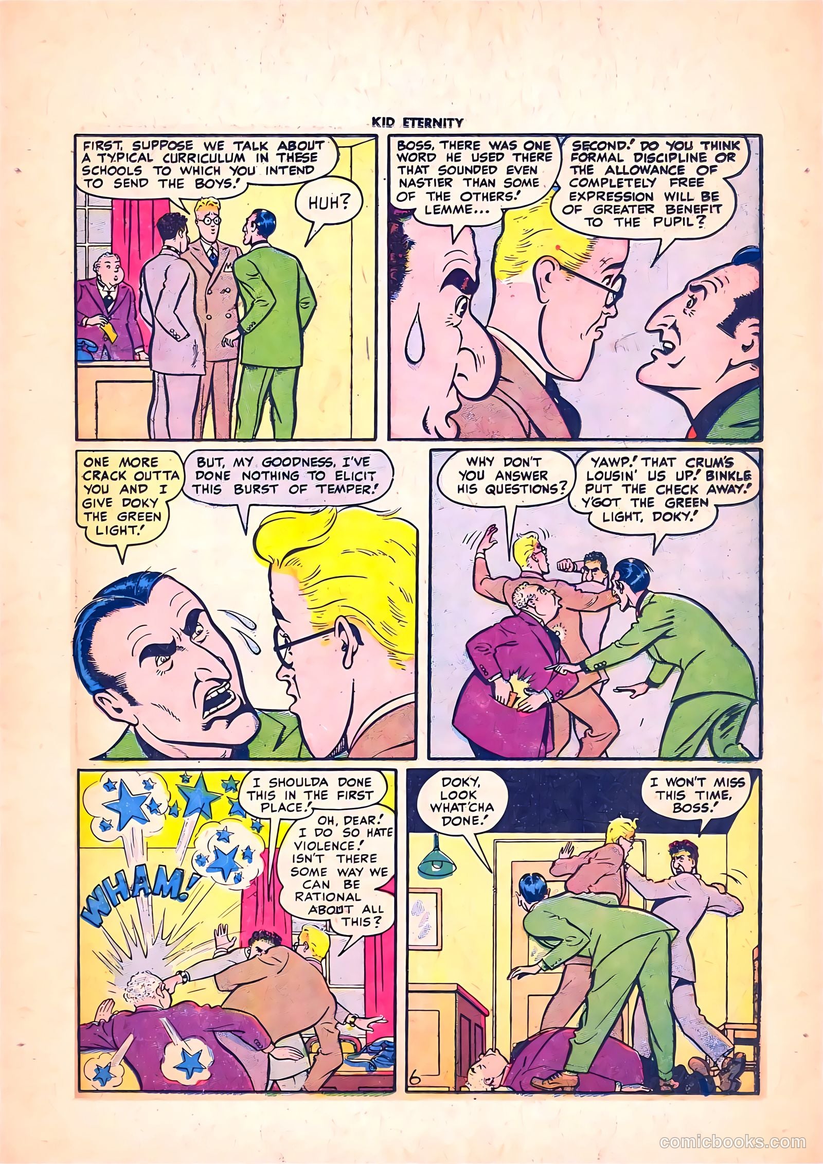 Kid Eternity #7 (1947) — page 31 of 52
