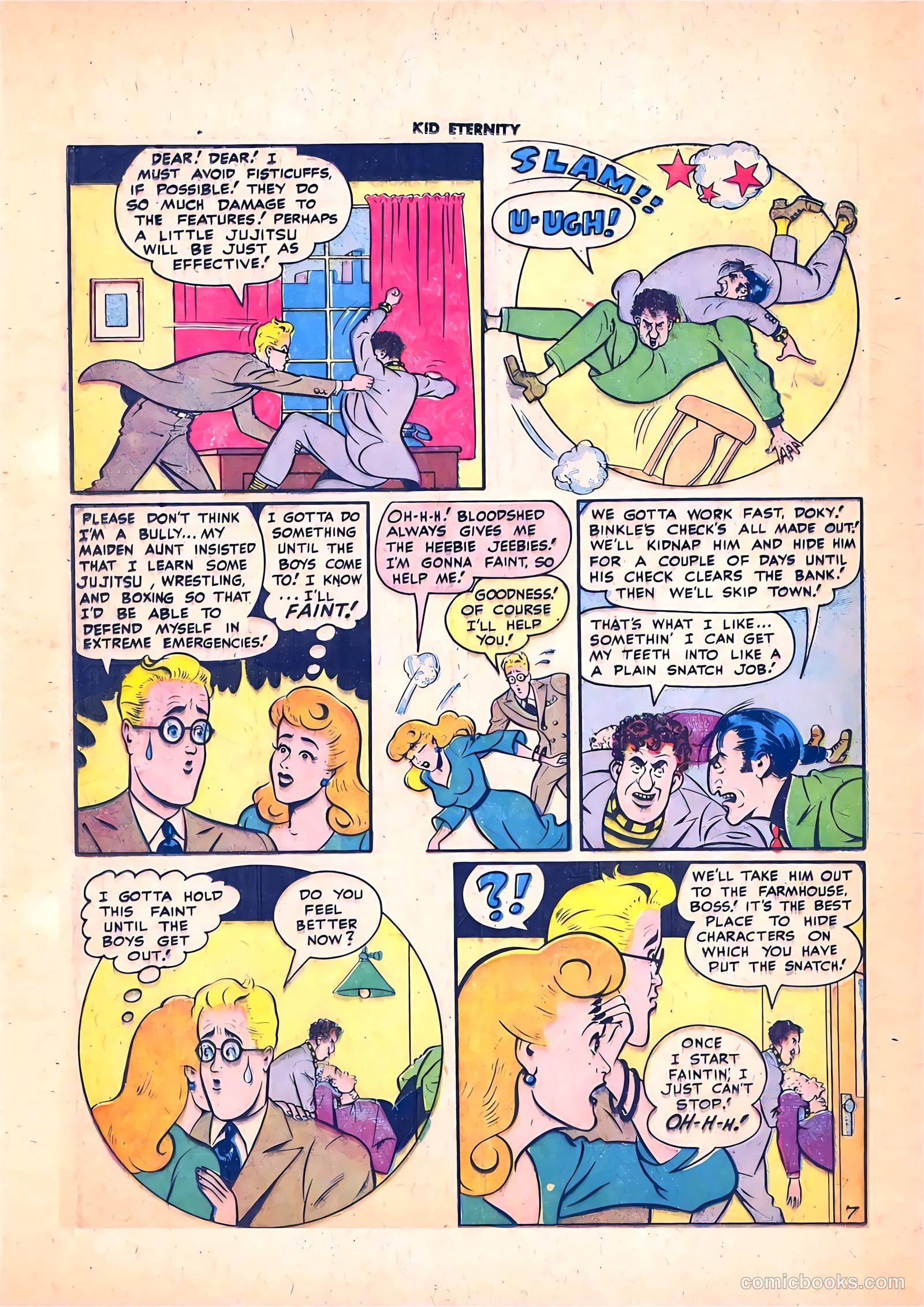 Kid Eternity #7 (1947) — page 32 of 52