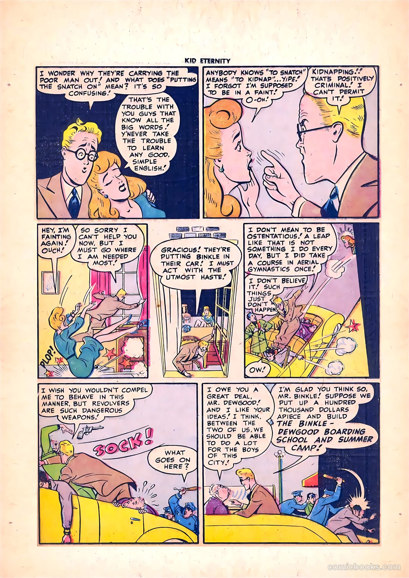 Kid Eternity #7 (1947) — page 33 of 52