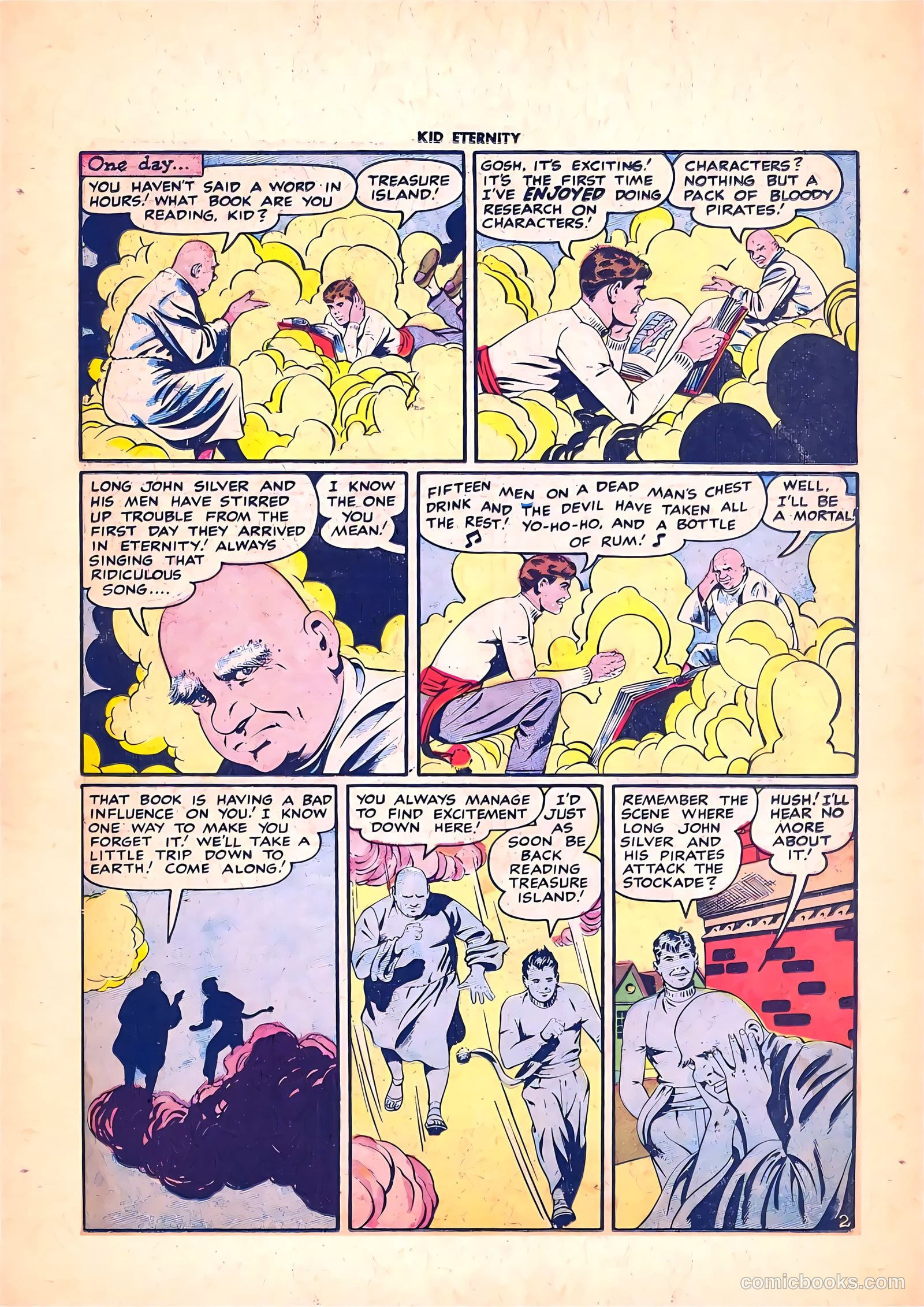 Kid Eternity #7 (1947) — page 37 of 52