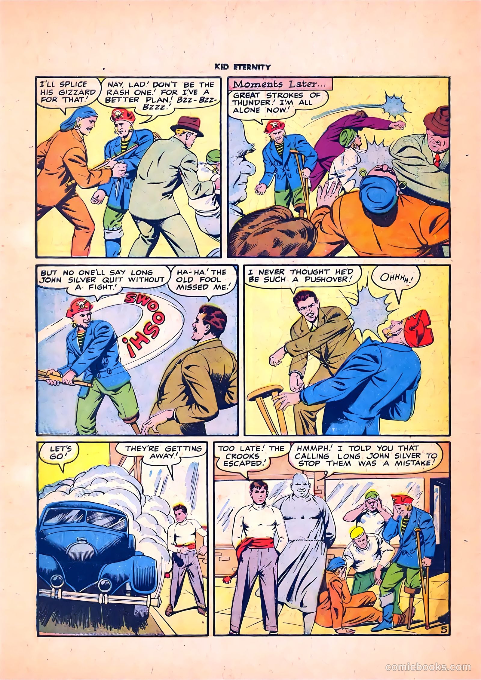 Kid Eternity #7 (1947) — page 40 of 52