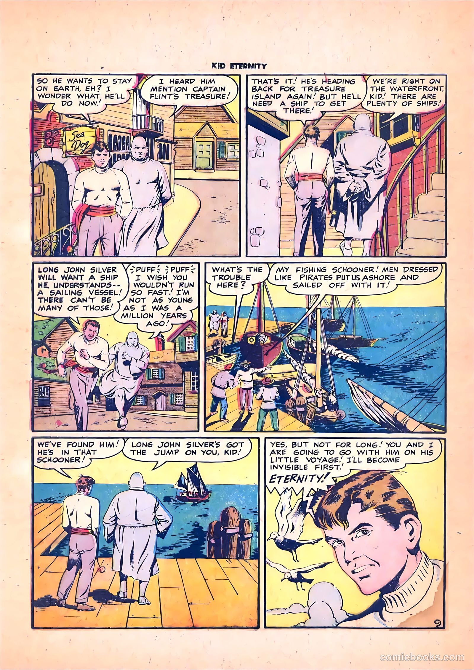 Kid Eternity #7 (1947) — page 44 of 52