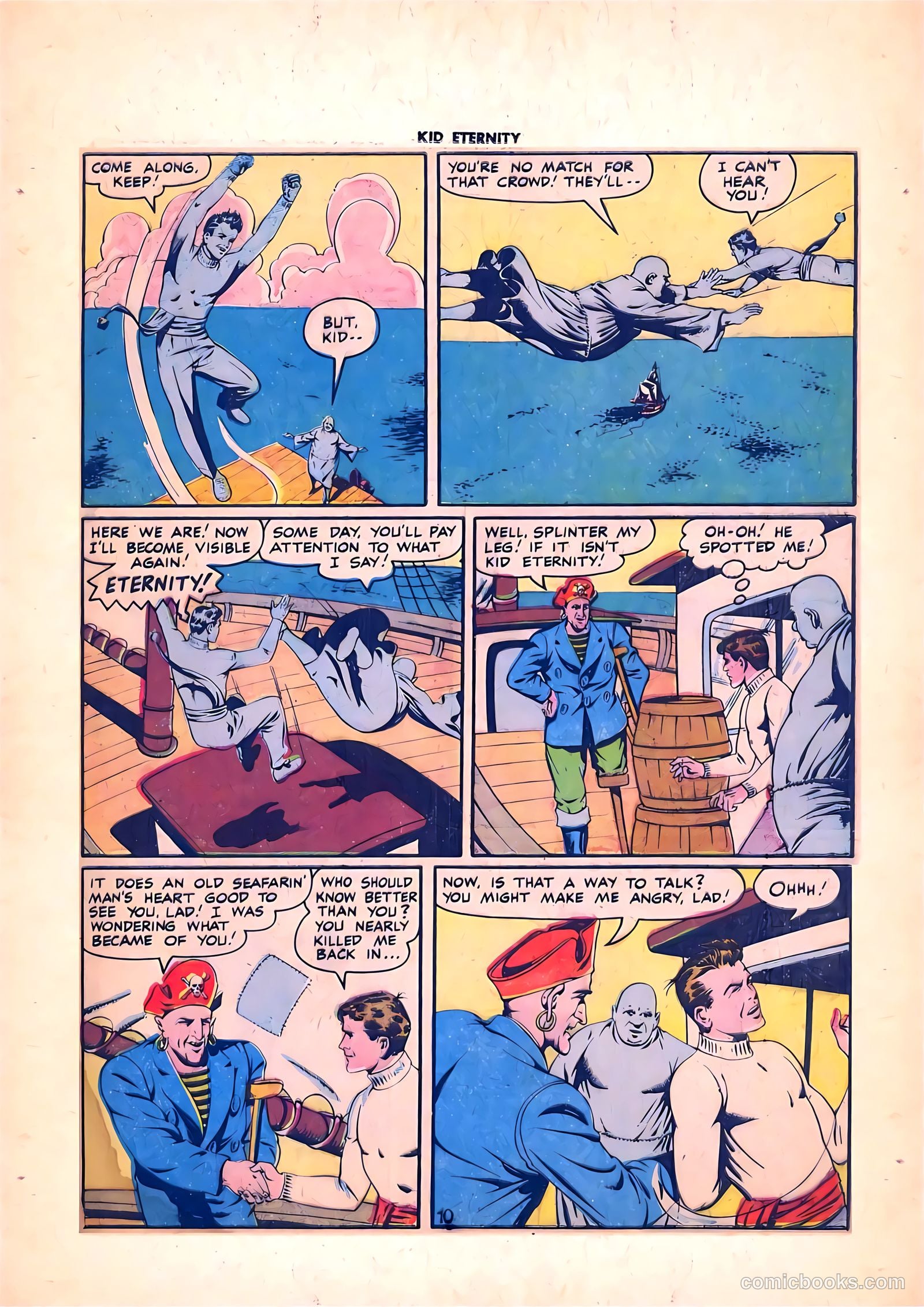 Kid Eternity #7 (1947) — page 45 of 52