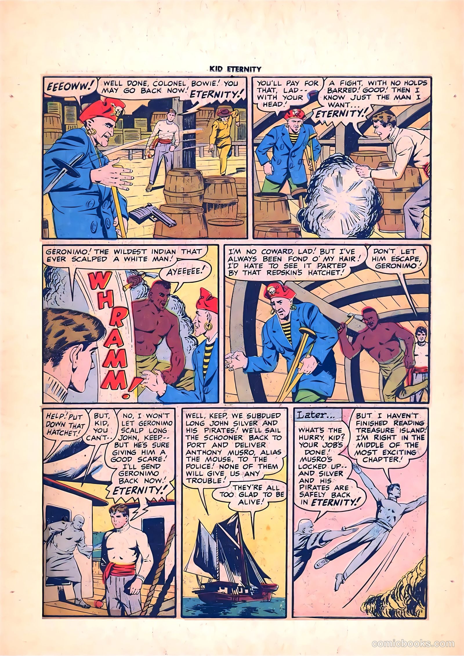 Kid Eternity #7 (1947) — page 49 of 52