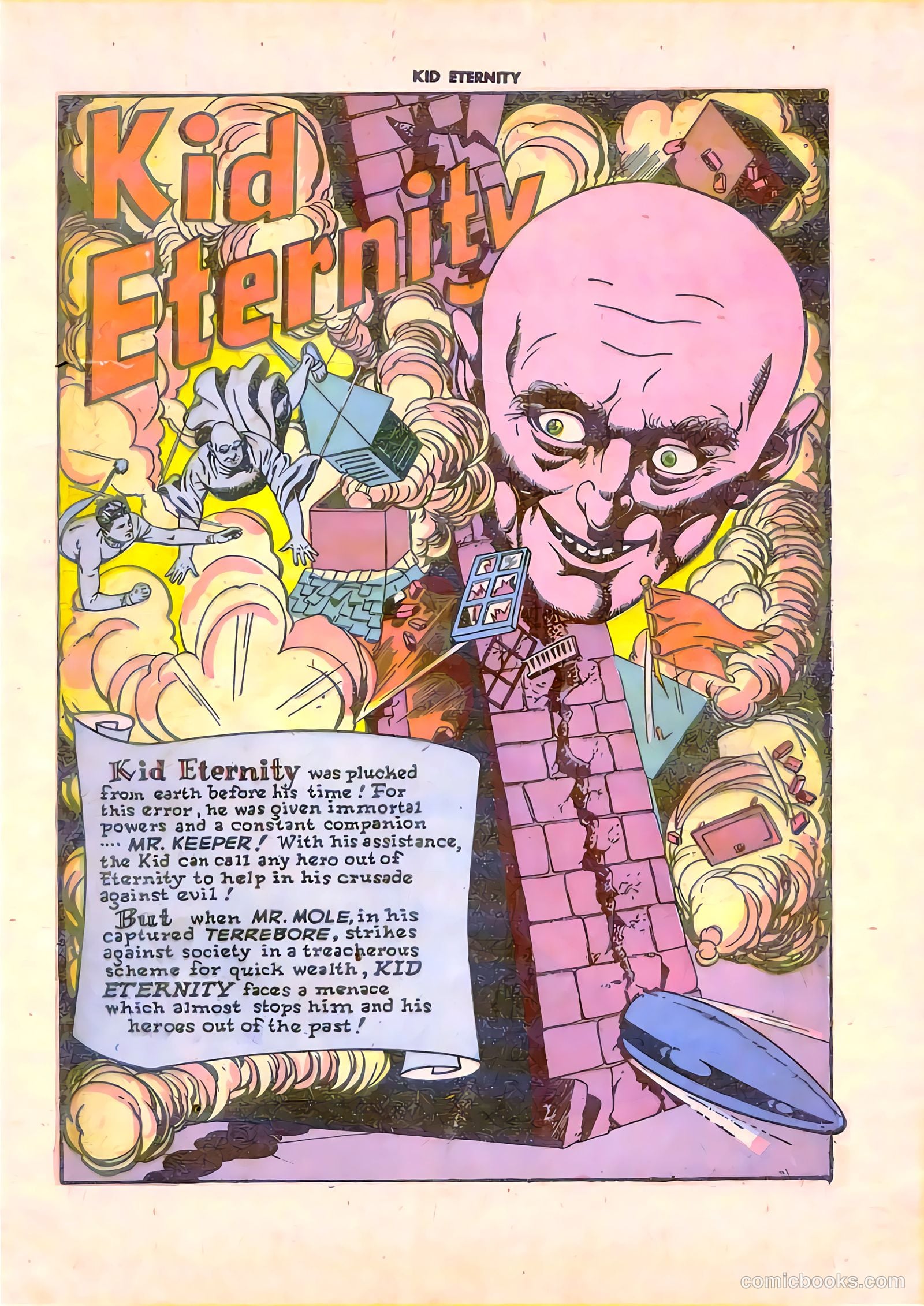 Kid Eternity #8 (1948) — page 3 of 52