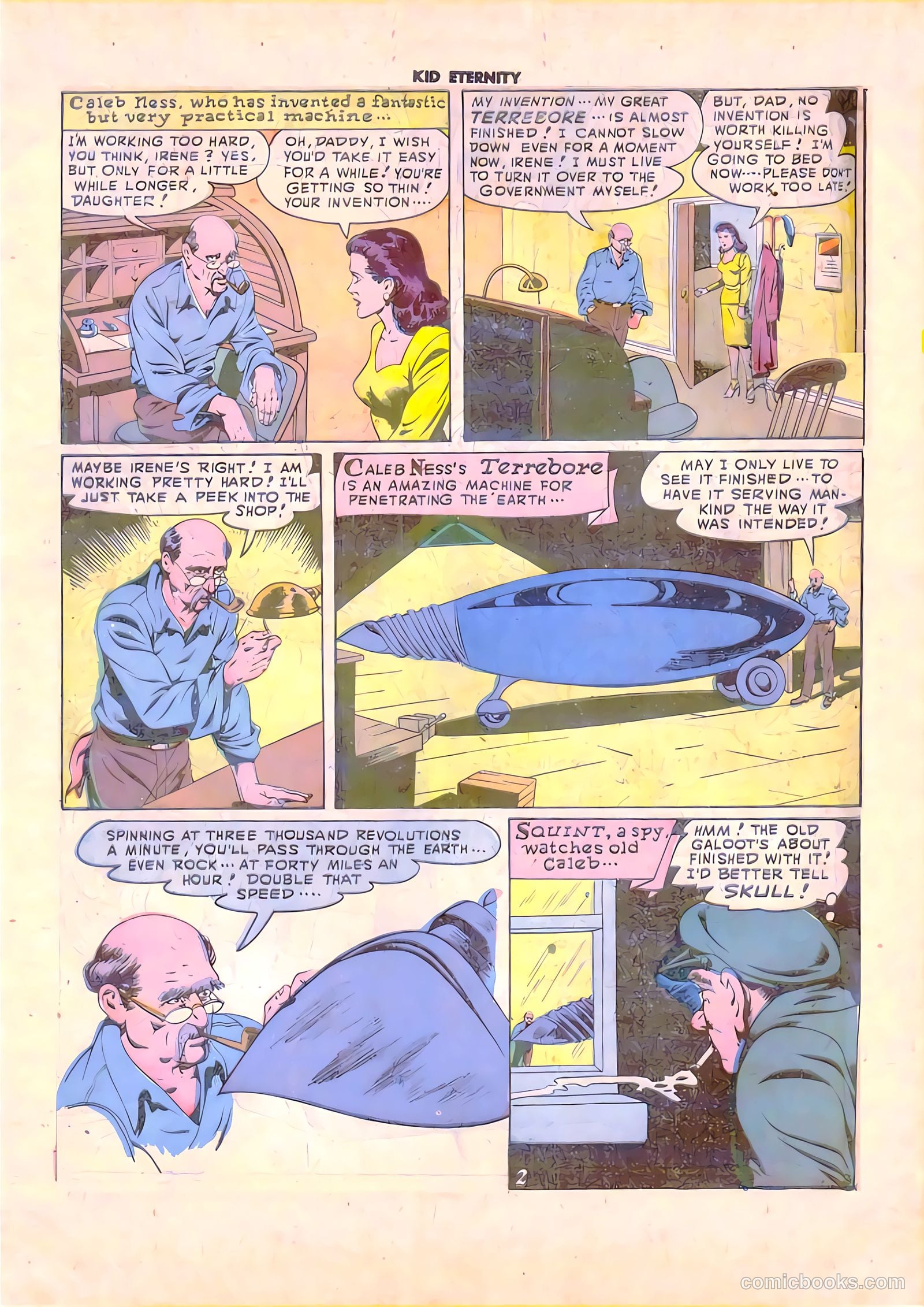 Kid Eternity #8 (1948) — page 4 of 52