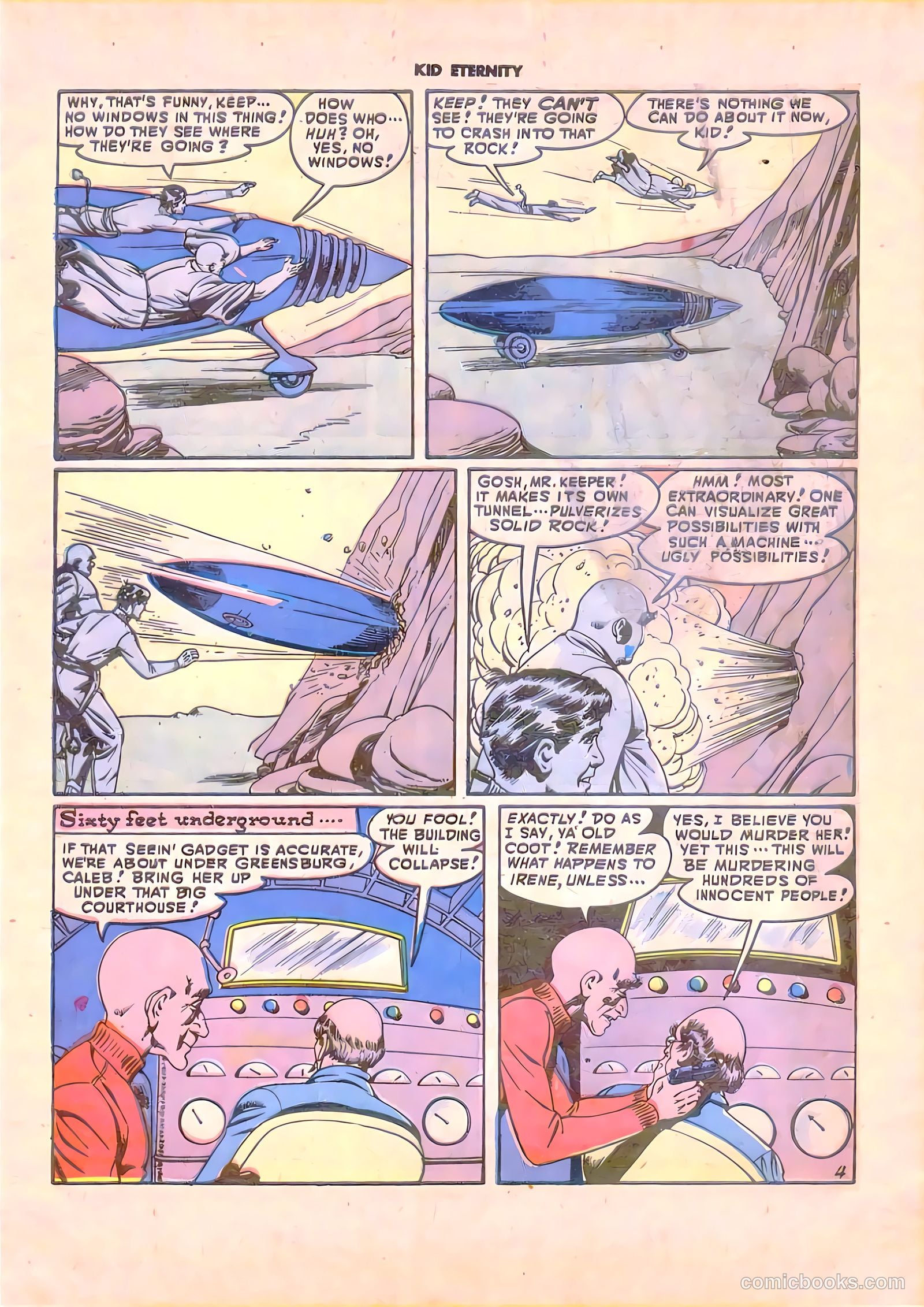 Kid Eternity #8 (1948) — page 6 of 52