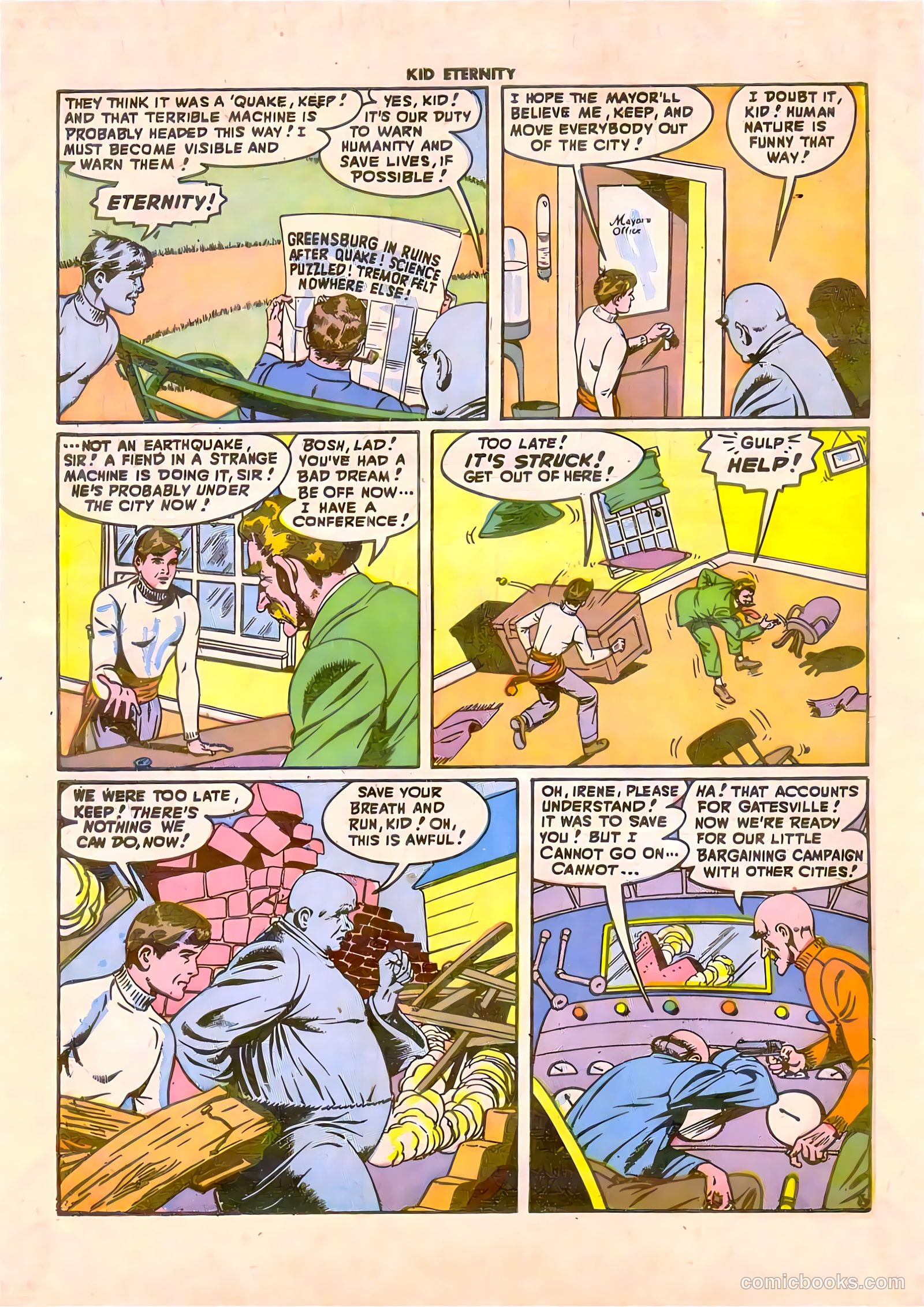 Kid Eternity #8 (1948) — page 8 of 52