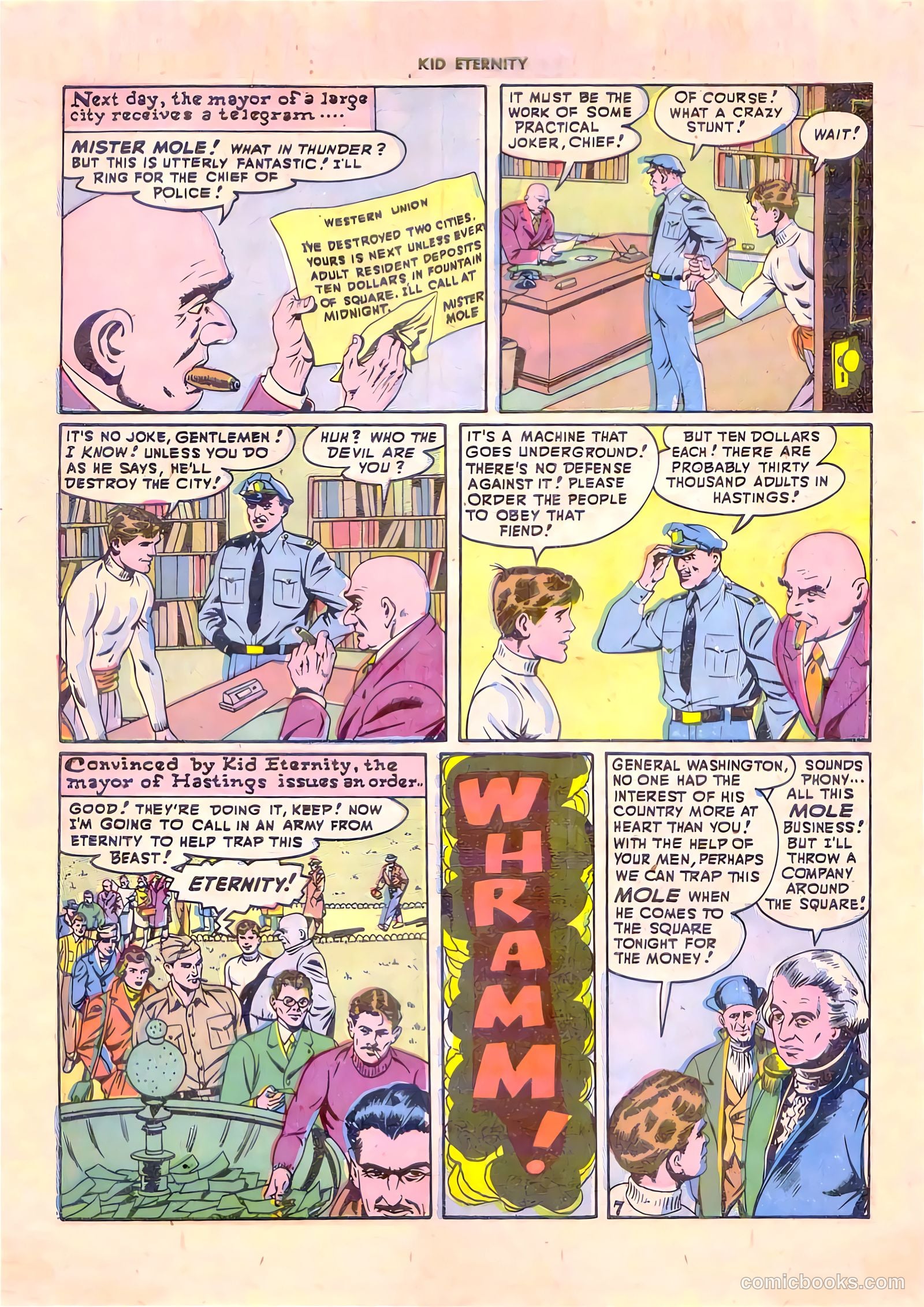 Kid Eternity #8 (1948) — page 9 of 52