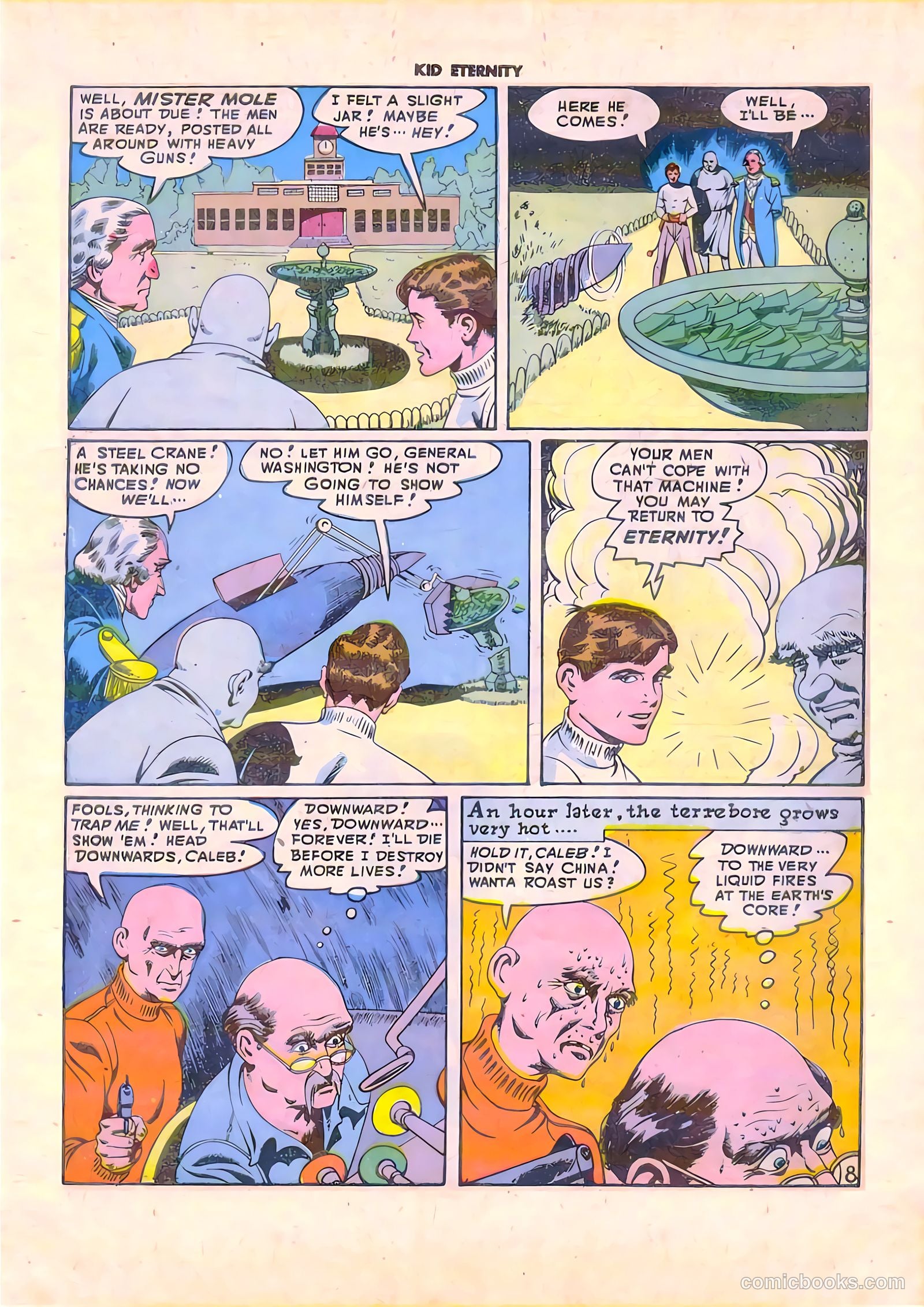 Kid Eternity #8 (1948) — page 10 of 52