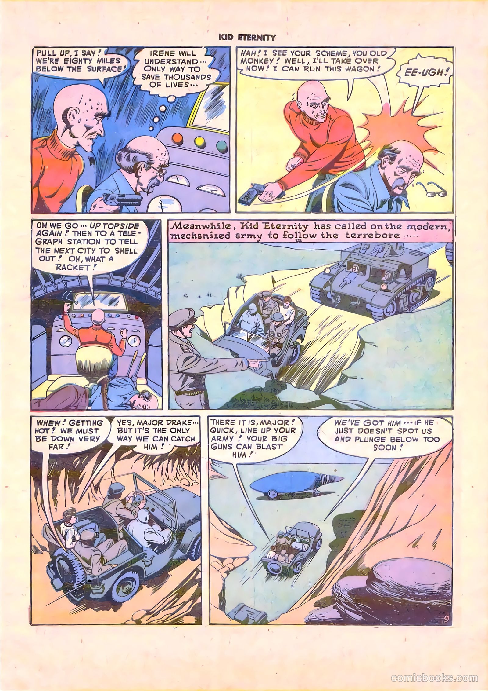 Kid Eternity #8 (1948) — page 11 of 52