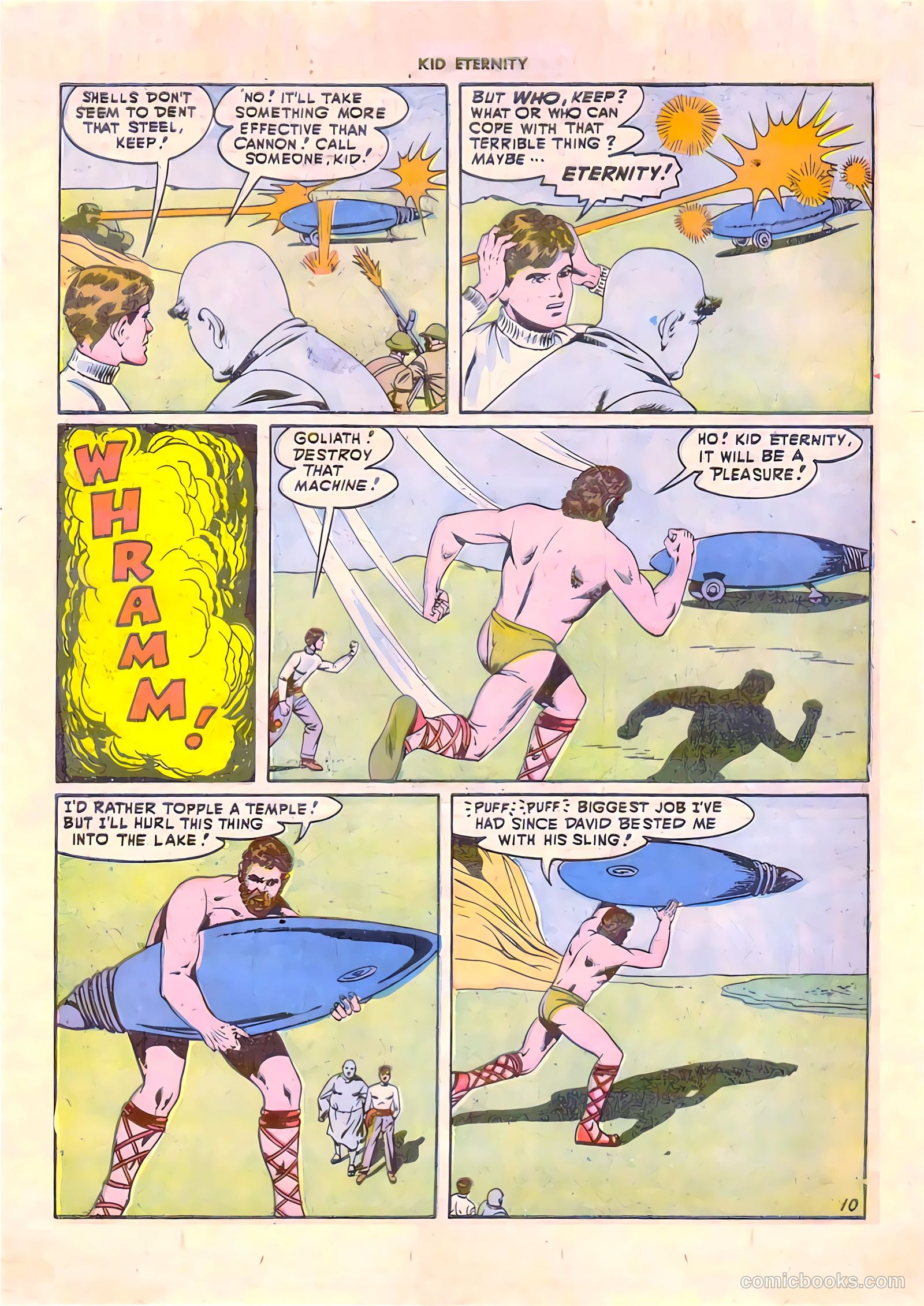 Kid Eternity #8 (1948) — page 12 of 52