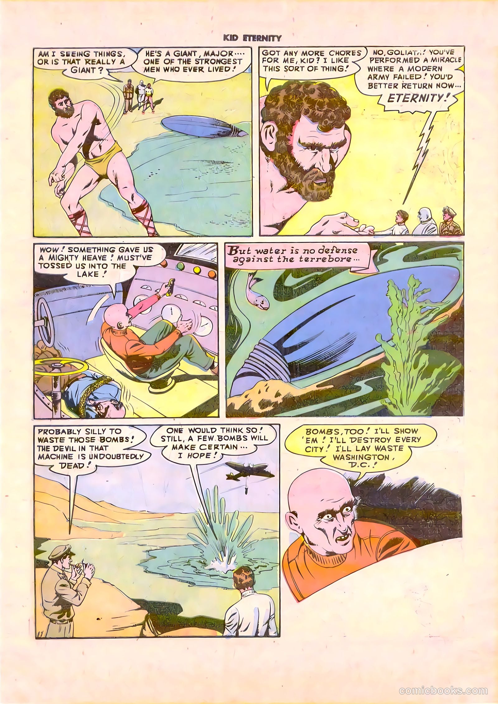Kid Eternity #8 (1948) — page 13 of 52