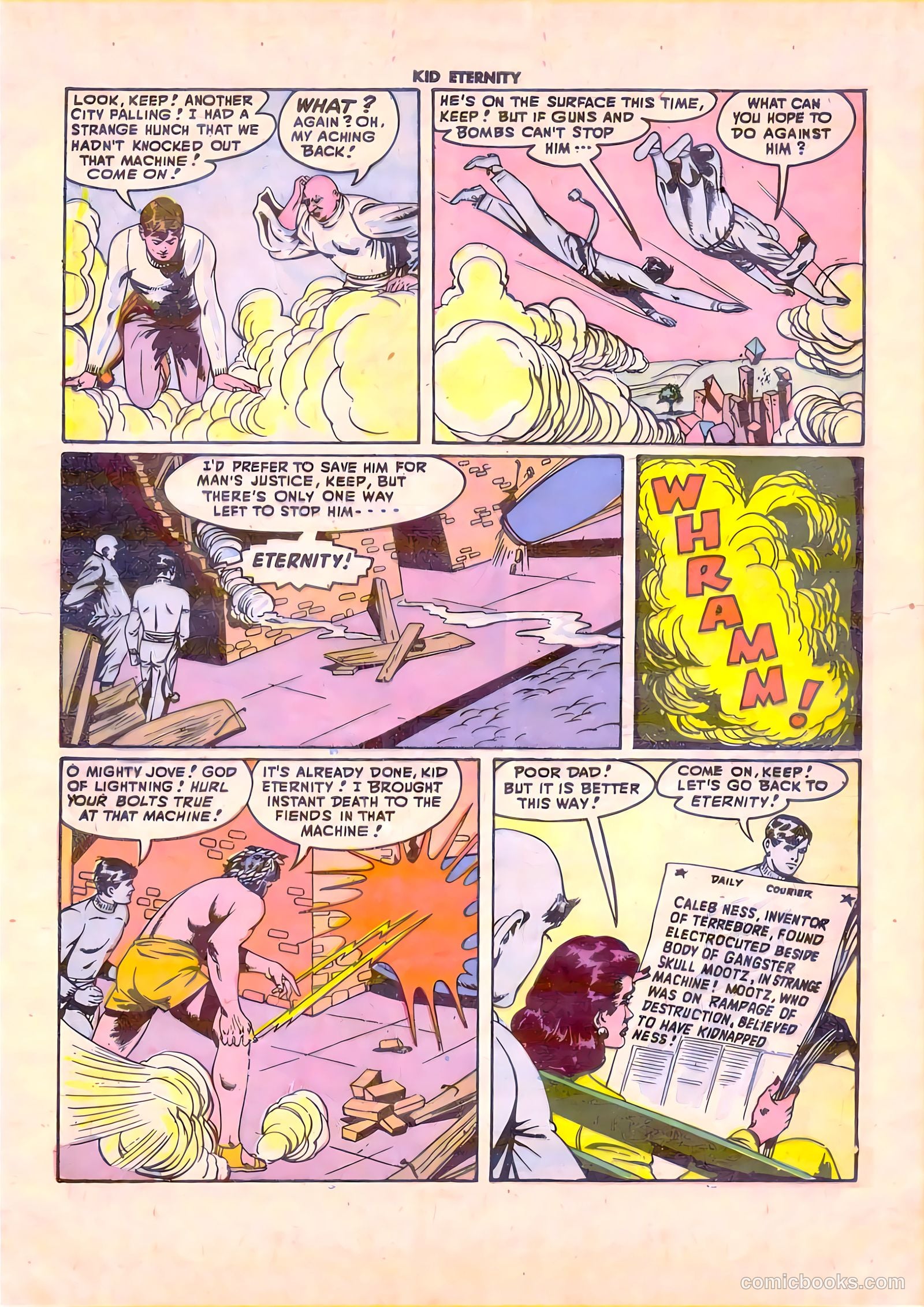 Kid Eternity #8 (1948) — page 14 of 52