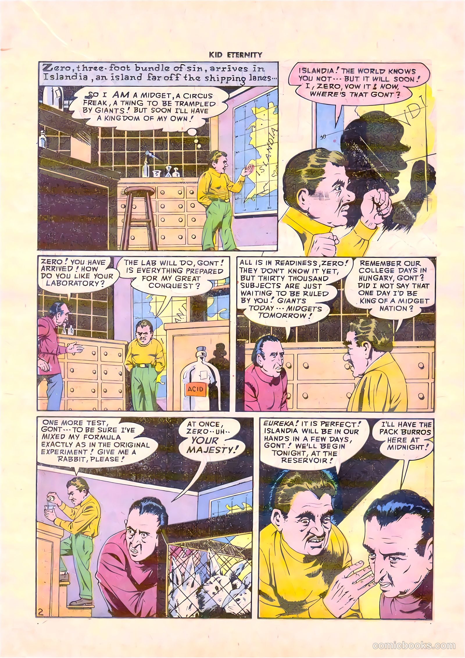 Kid Eternity #8 (1948) — page 16 of 52
