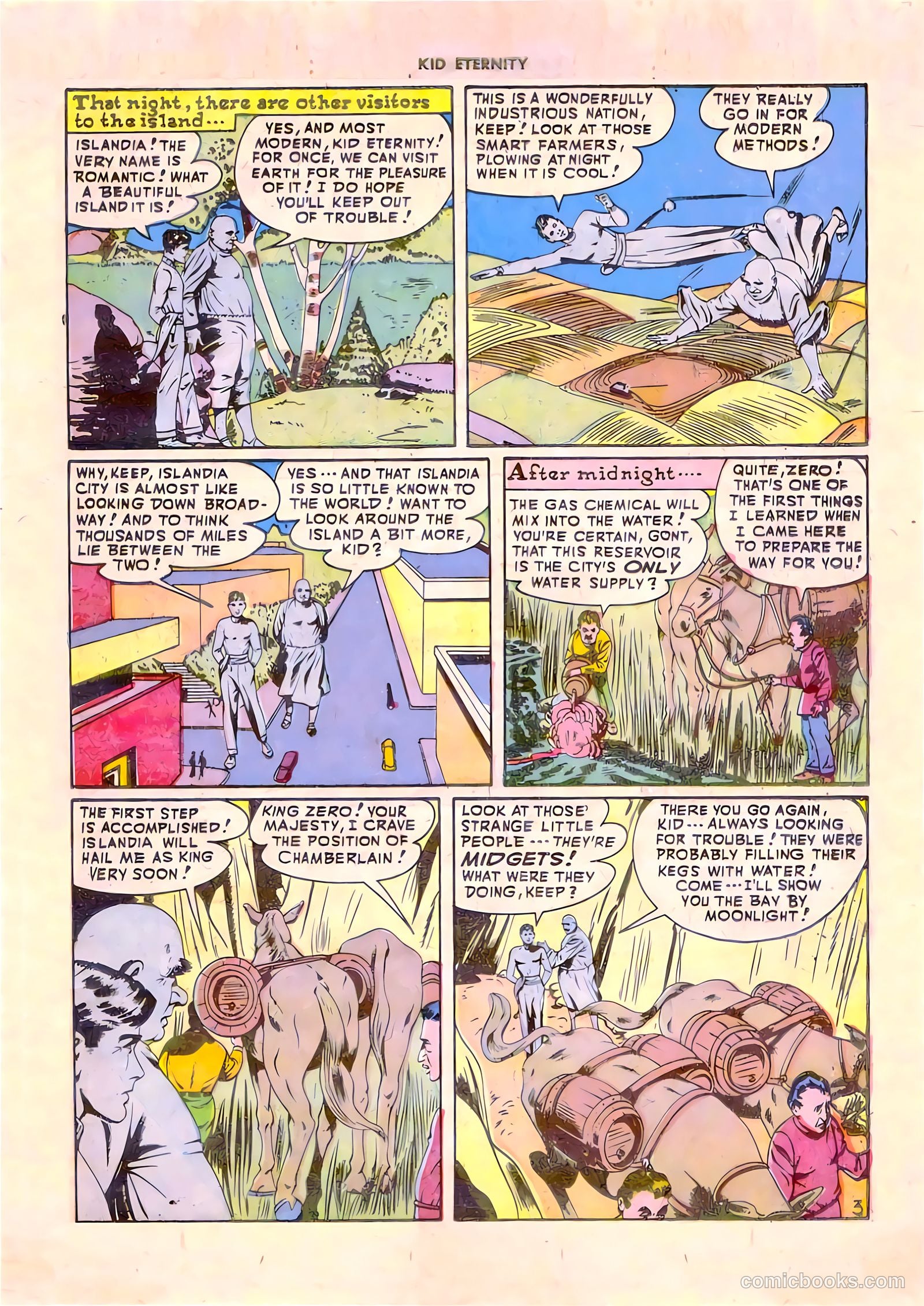Kid Eternity #8 (1948) — page 17 of 52