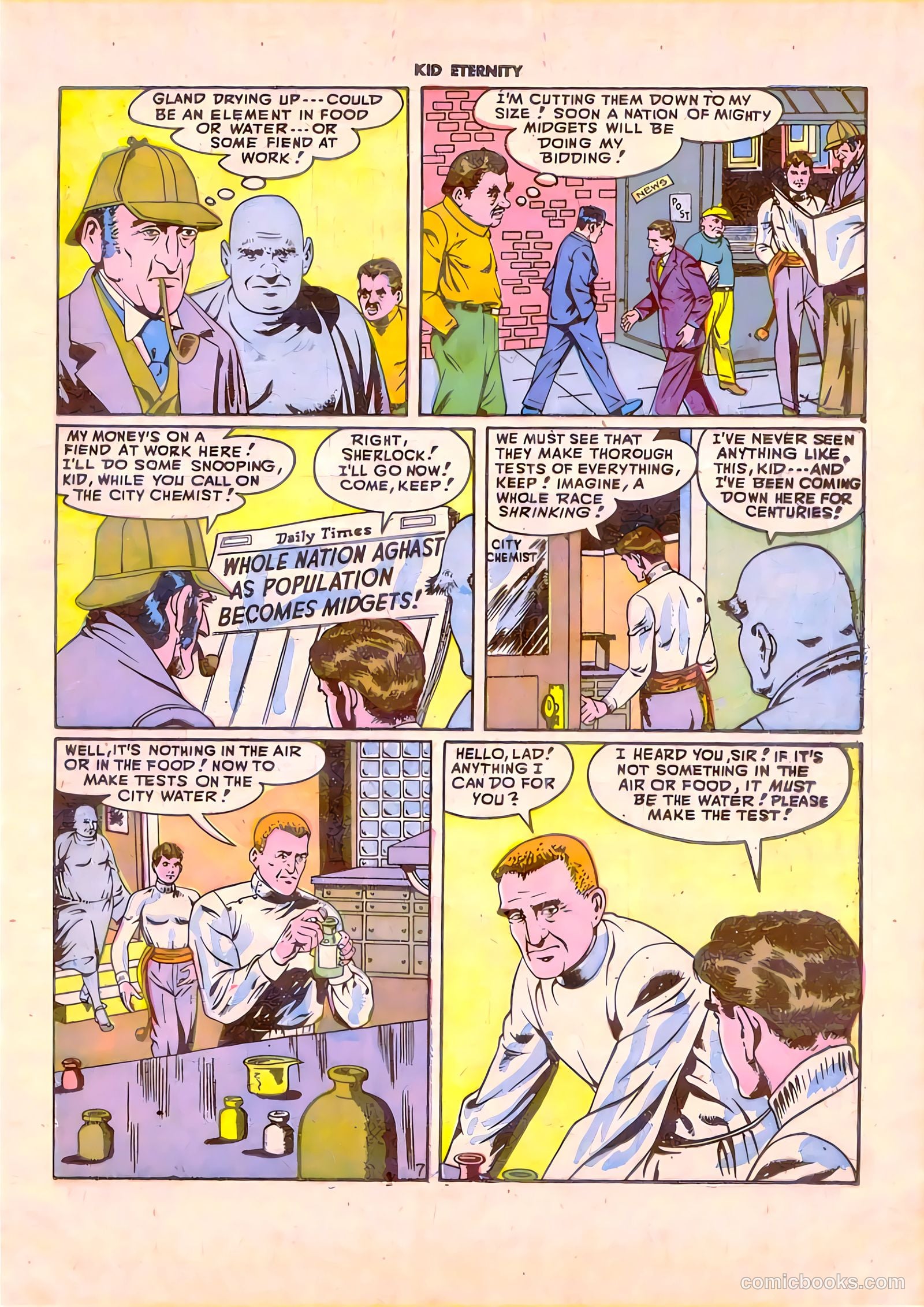Kid Eternity #8 (1948) — page 21 of 52