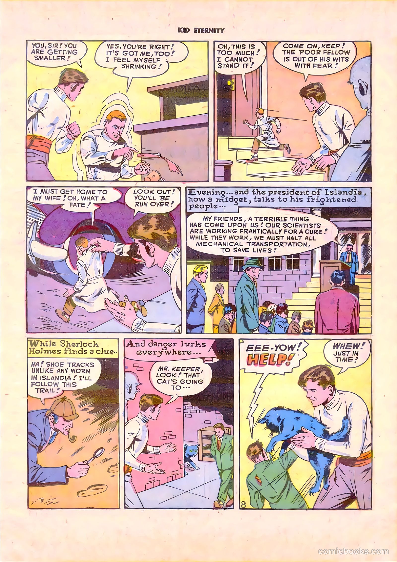 Kid Eternity #8 (1948) — page 22 of 52