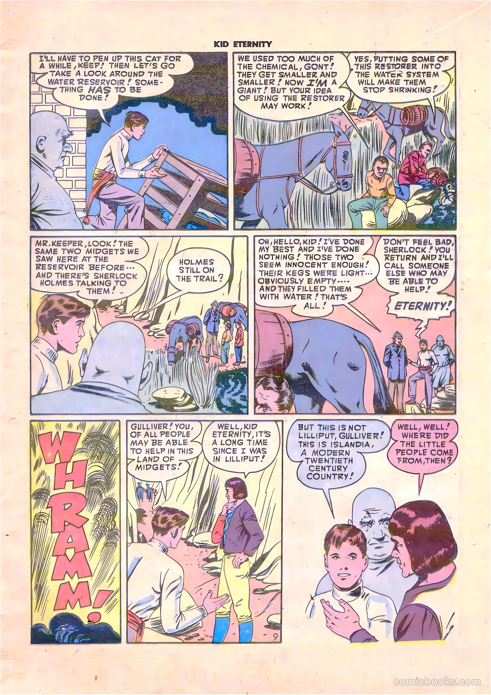 Kid Eternity #8 (1948) — page 23 of 52