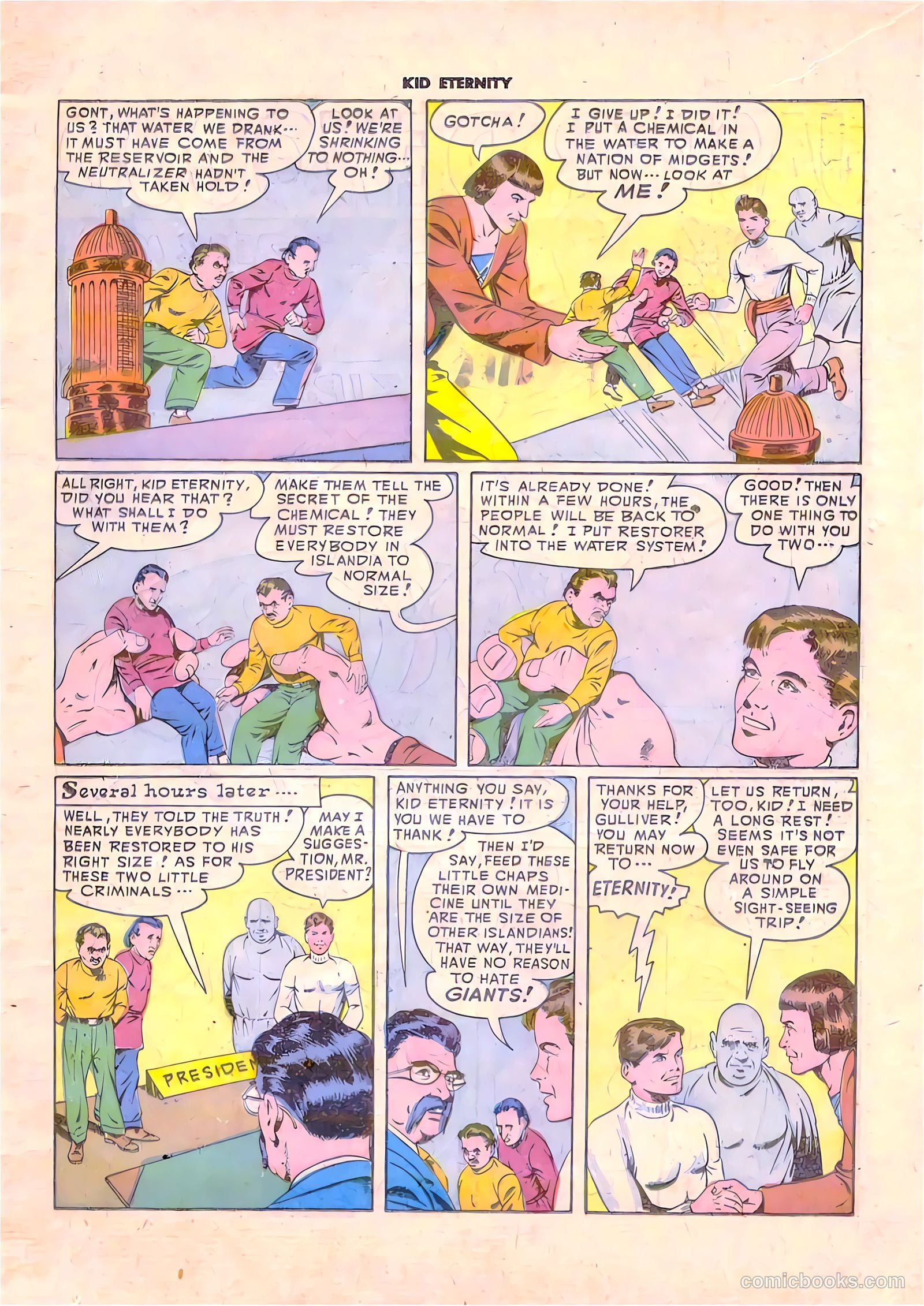 Kid Eternity #8 (1948) — page 25 of 52