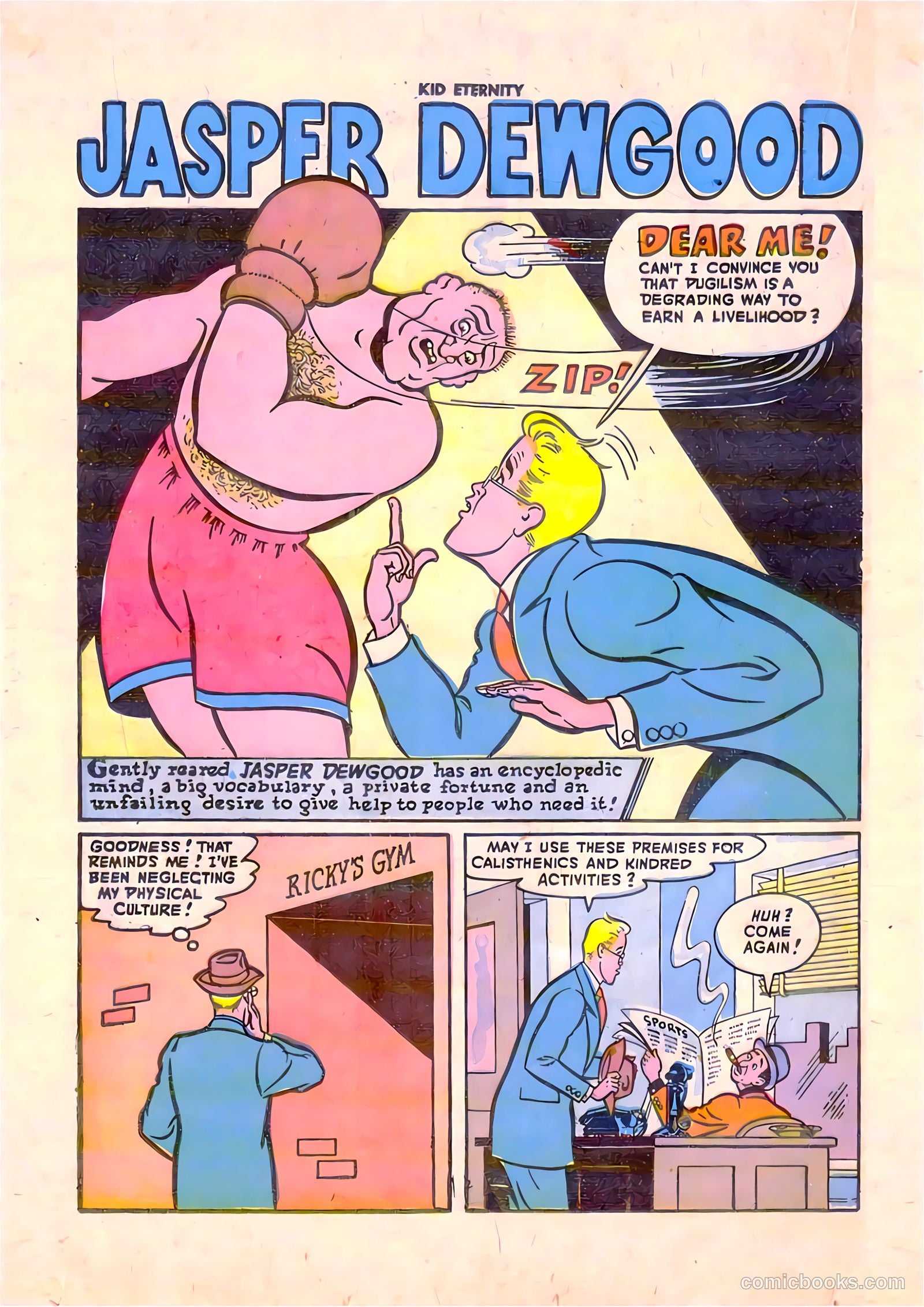 Kid Eternity #8 (1948) — page 26 of 52