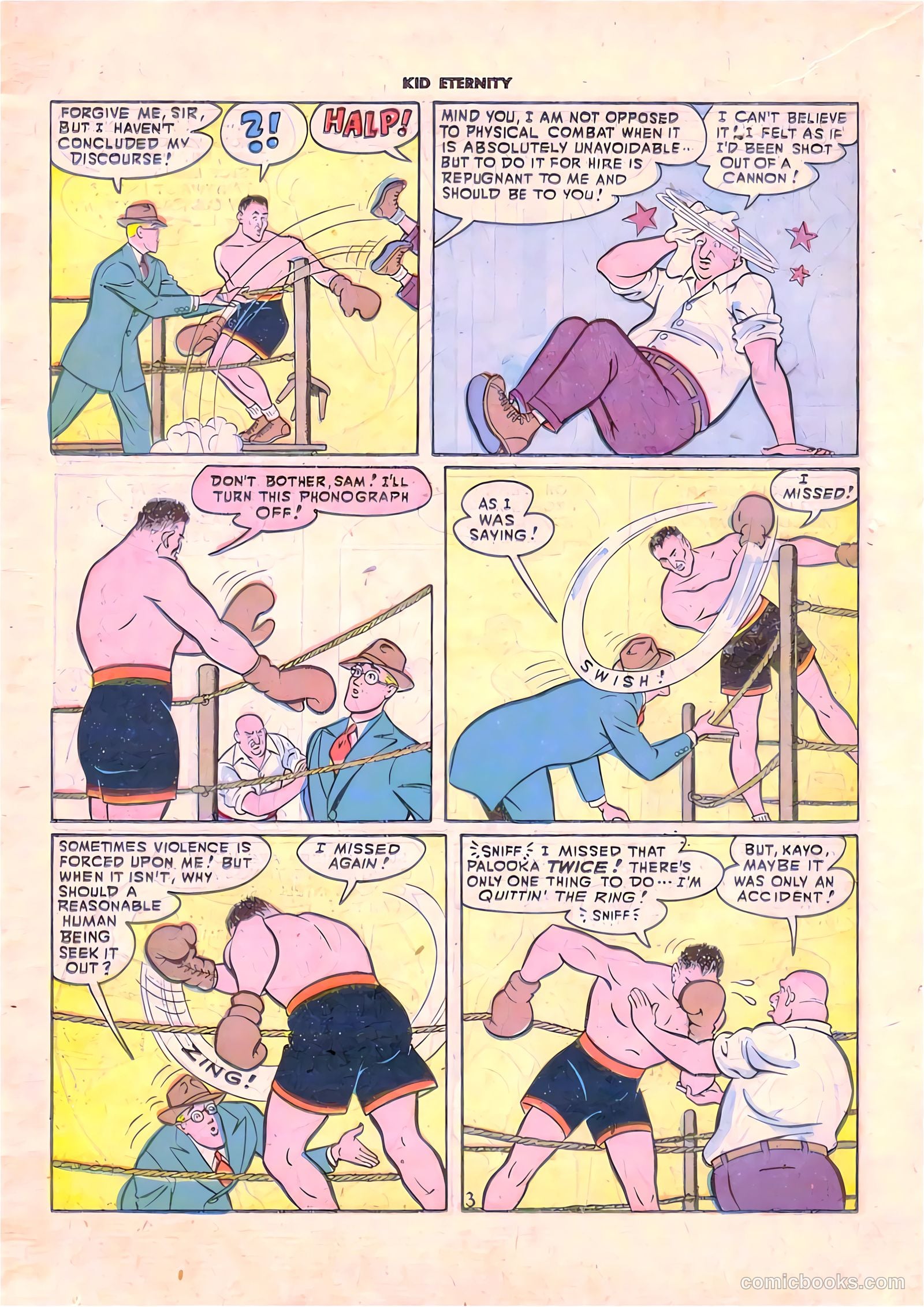 Kid Eternity #8 (1948) — page 28 of 52