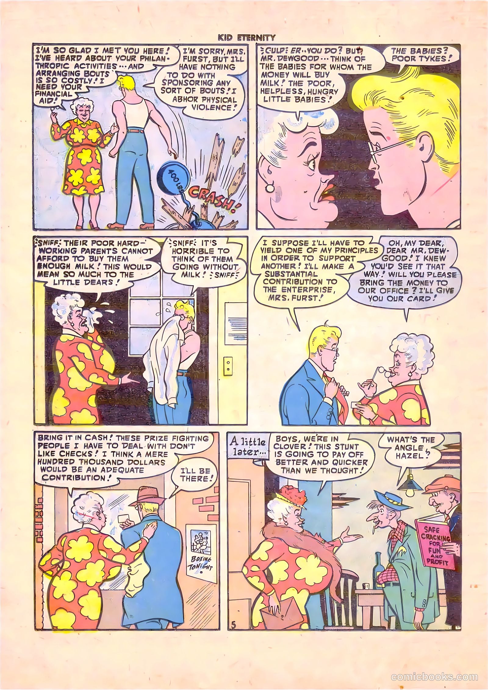 Kid Eternity #8 (1948) — page 30 of 52