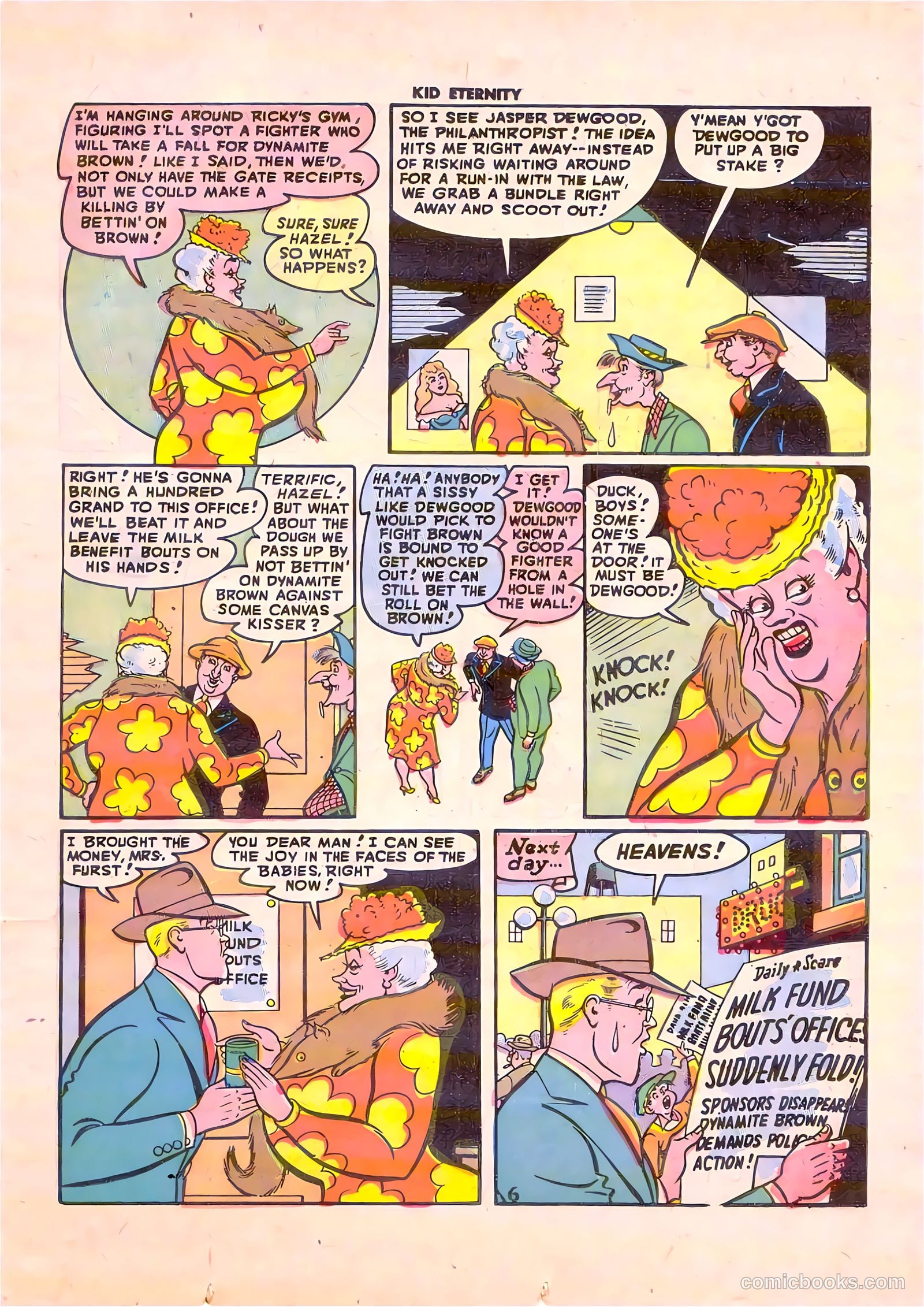 Kid Eternity #8 (1948) — page 31 of 52