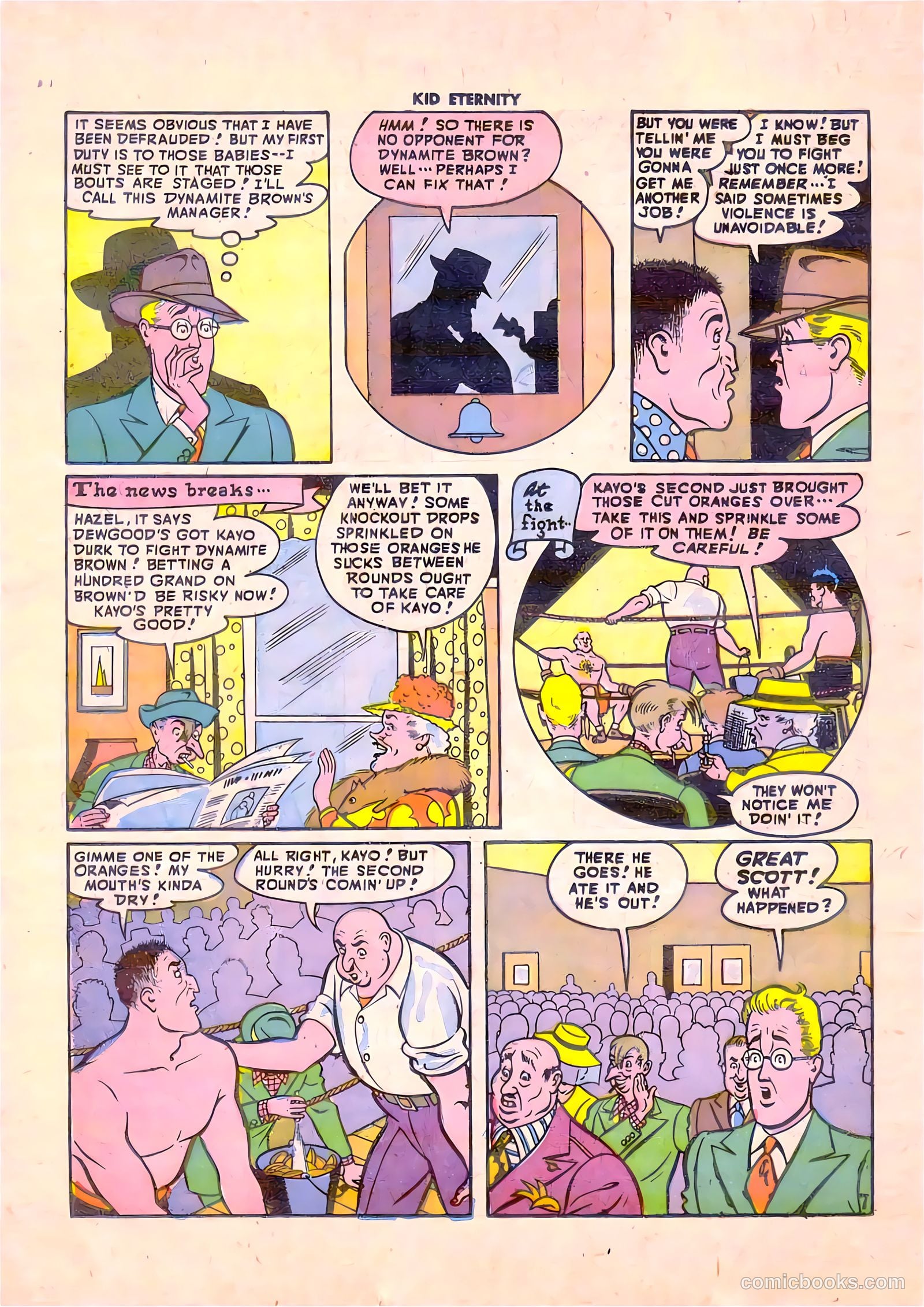 Kid Eternity #8 (1948) — page 32 of 52