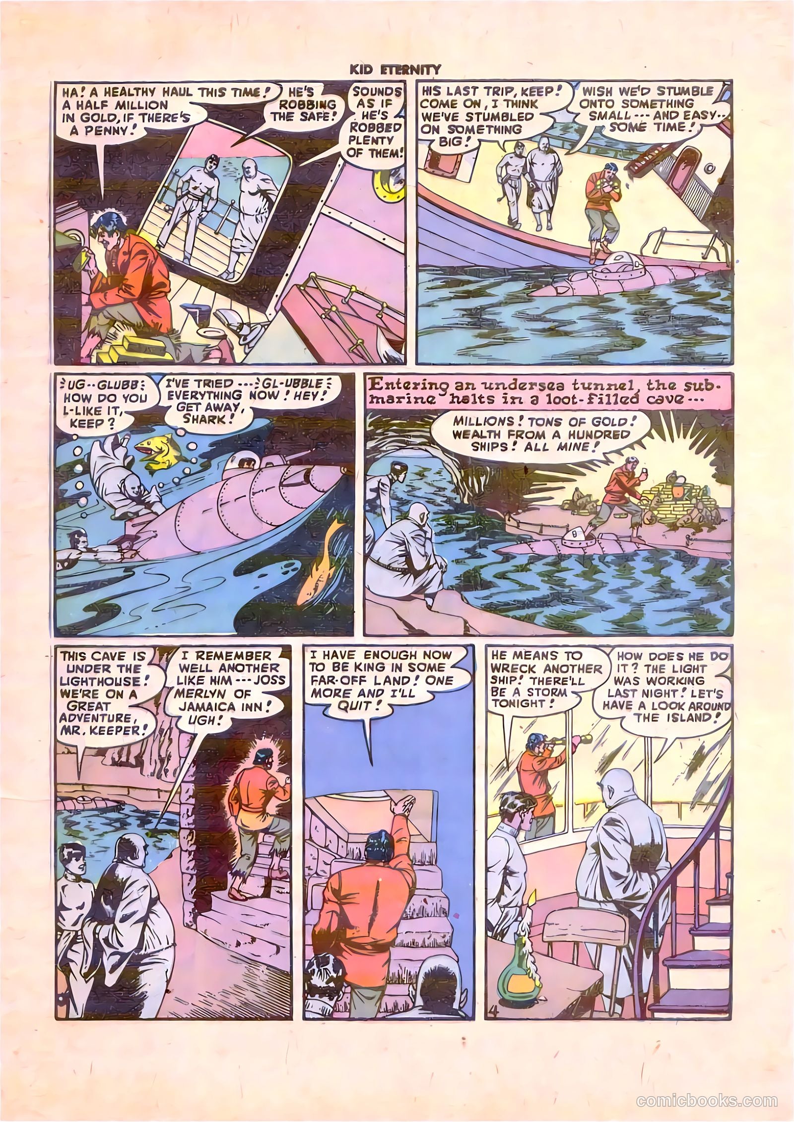 Kid Eternity #8 (1948) — page 39 of 52